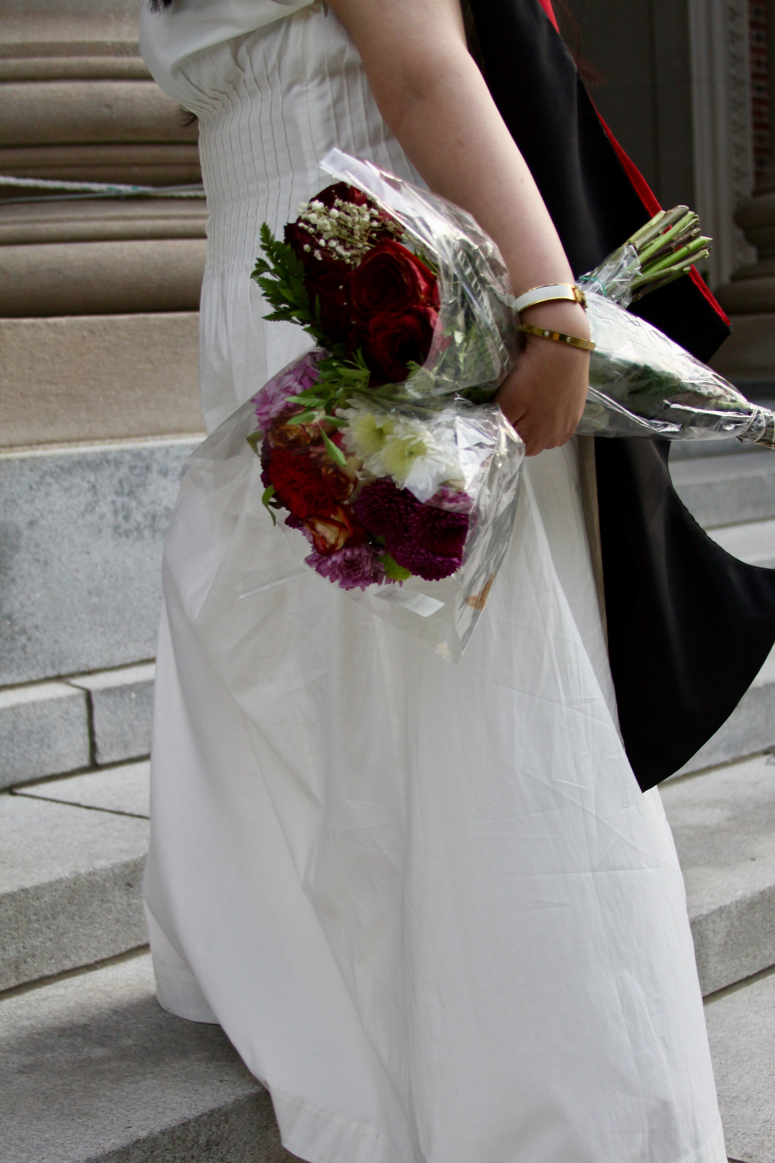 Masters graduation with Sadaf (part of group shoot). Kelly Sang, graduation and portrait photographer in Boston