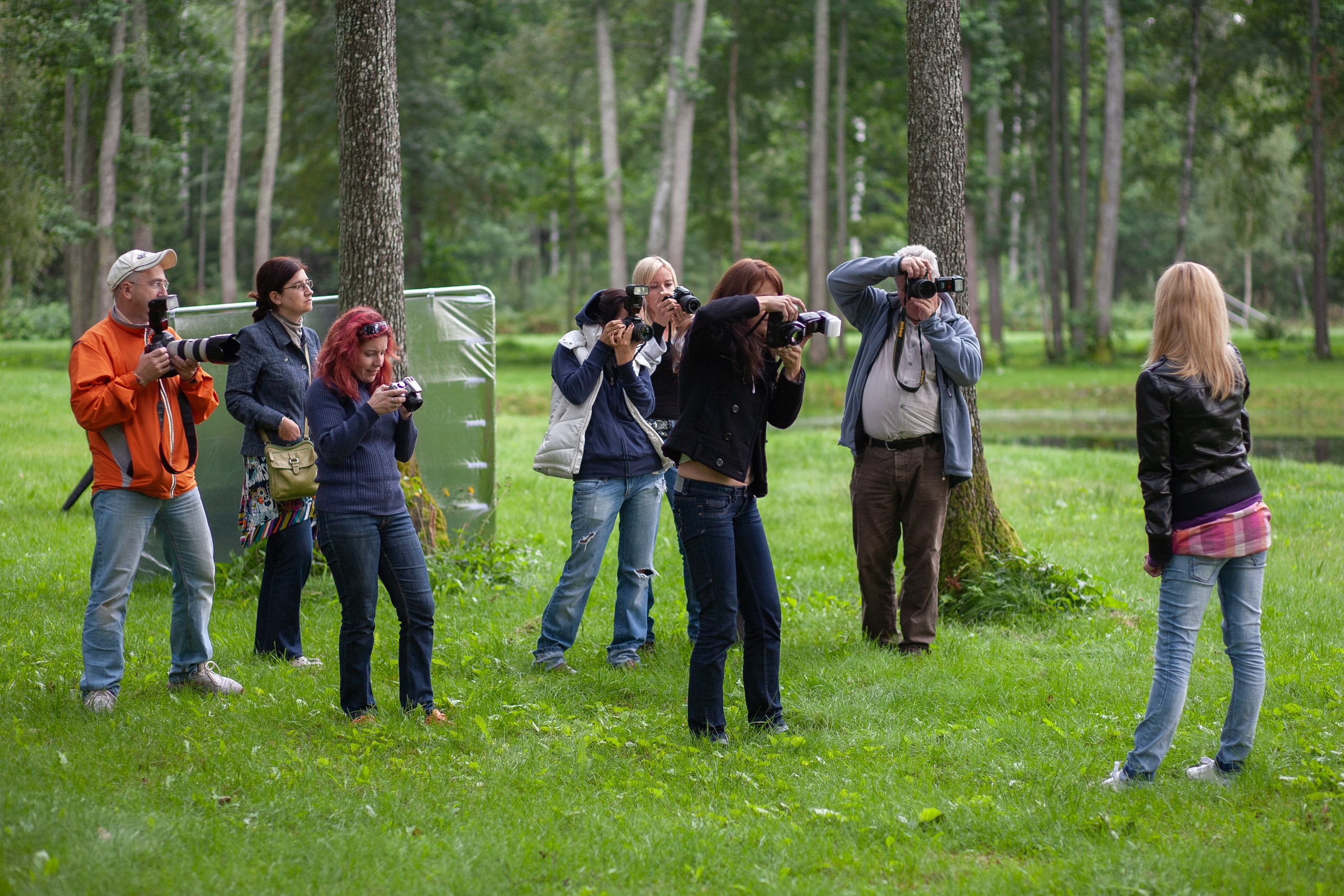 GALERIJA. Fotokursi fotostudijā Rīgā. Profesionāls fotogrāfs Aivars Tipsis