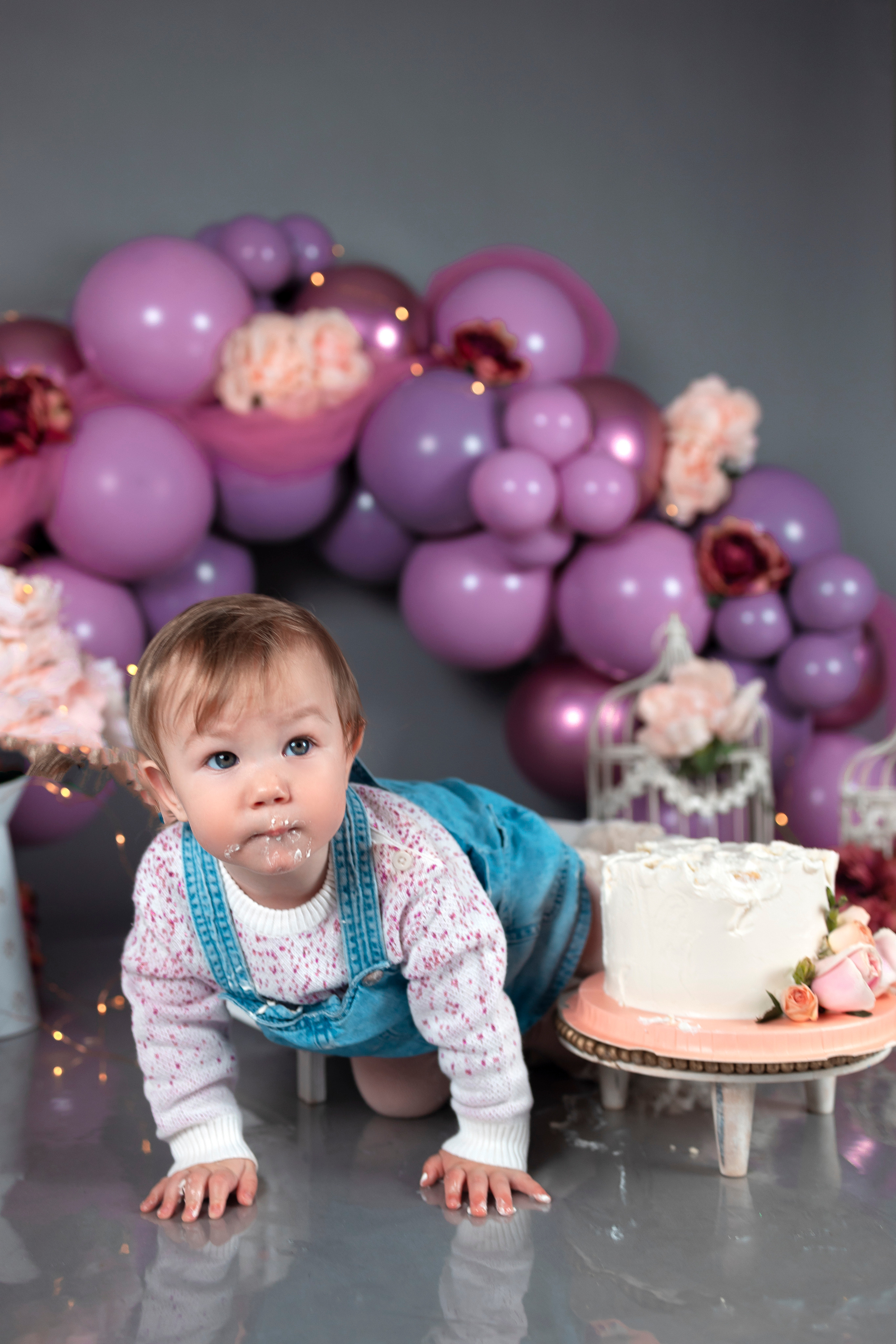 Smash cake. Anaeliseevaphoto.com