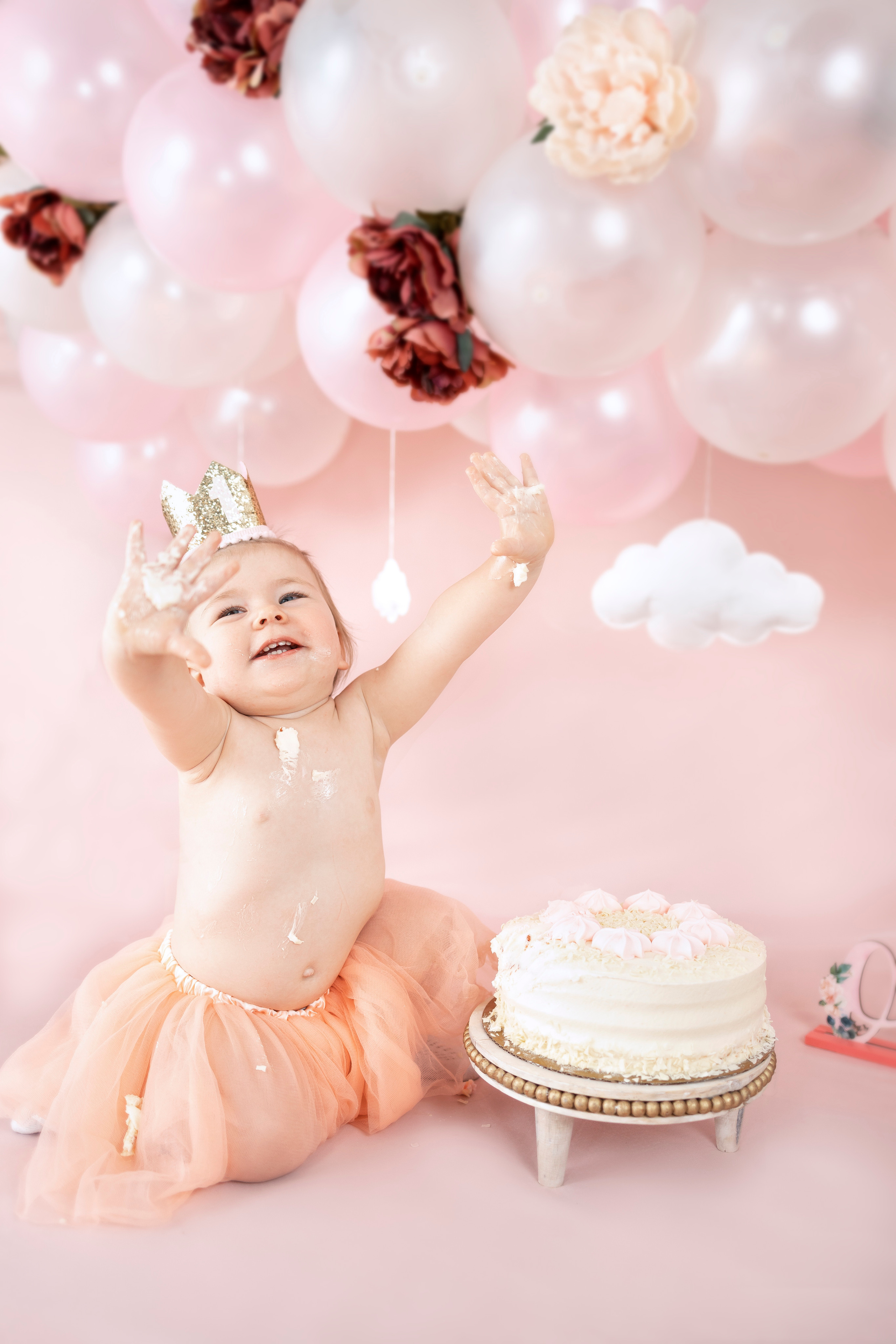 Smash cake. Anaeliseevaphoto.com