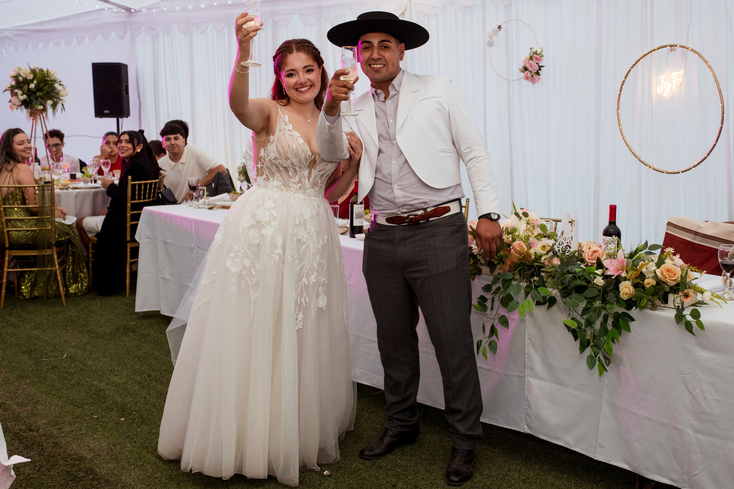 Fernanda y Jaime: una historia de amor, familia y tradición chilena