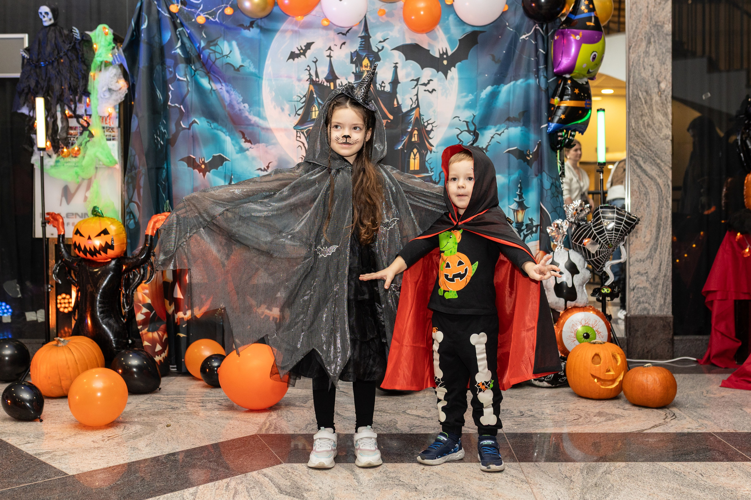 Leo dance studio Helloween 2025. Семейный и детский фотограф в Варшаве Мила Бобровская