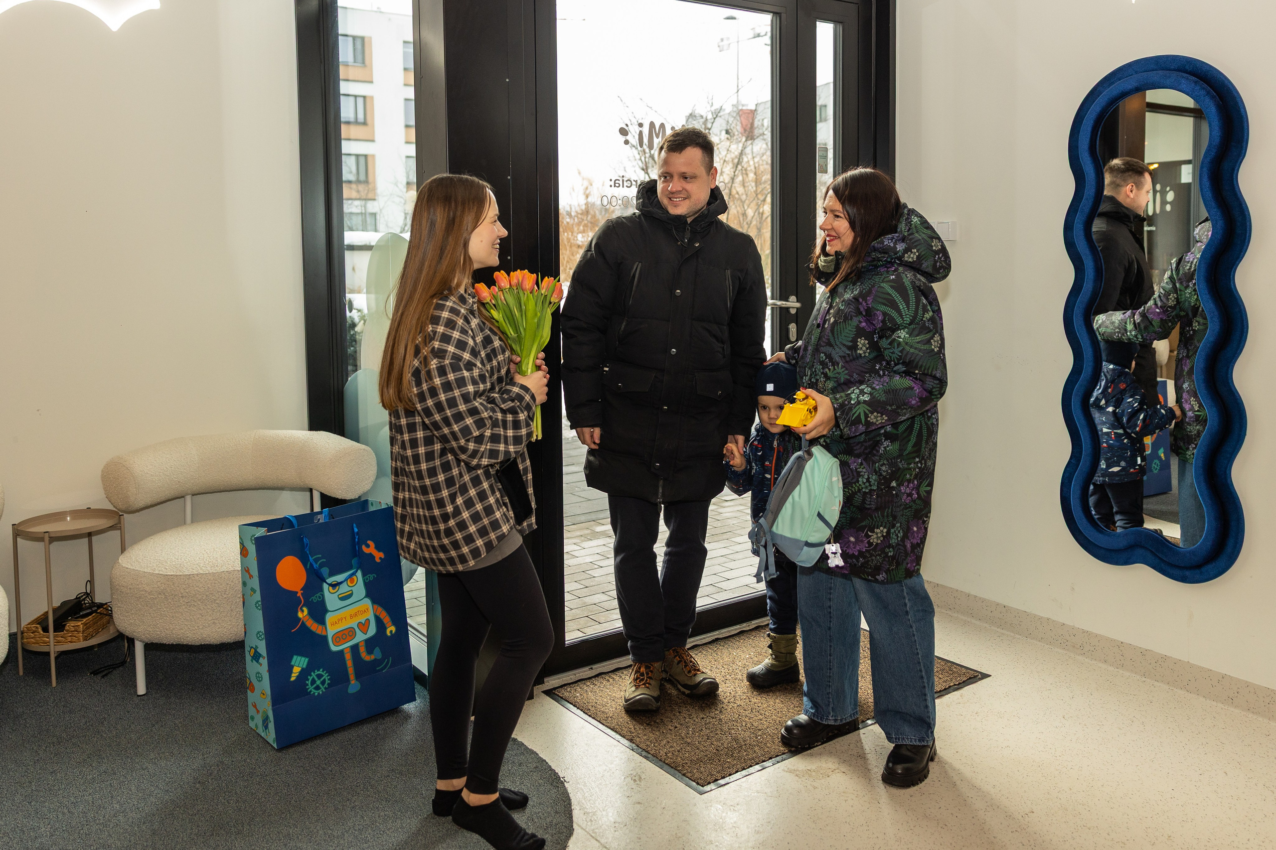 День рождения Артёма 24 января 2026 года. Семейный и детский фотограф в Варшаве Мила Бобровская