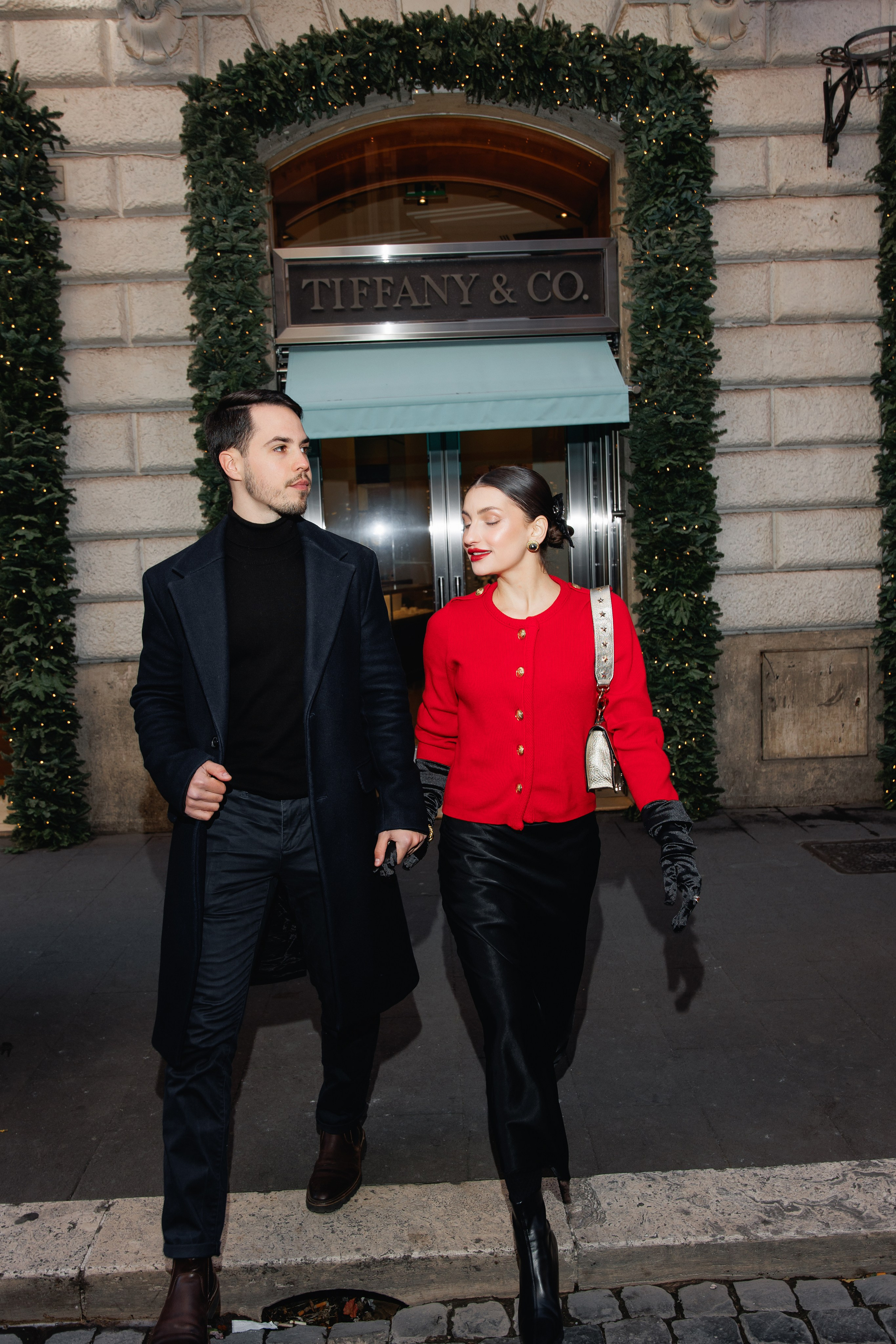 Christmas photoshooting in Rome. Wedding Photographer Rome Tuscany Como Sicily Puglia Amalfy Italy- Oksana Savenchuk