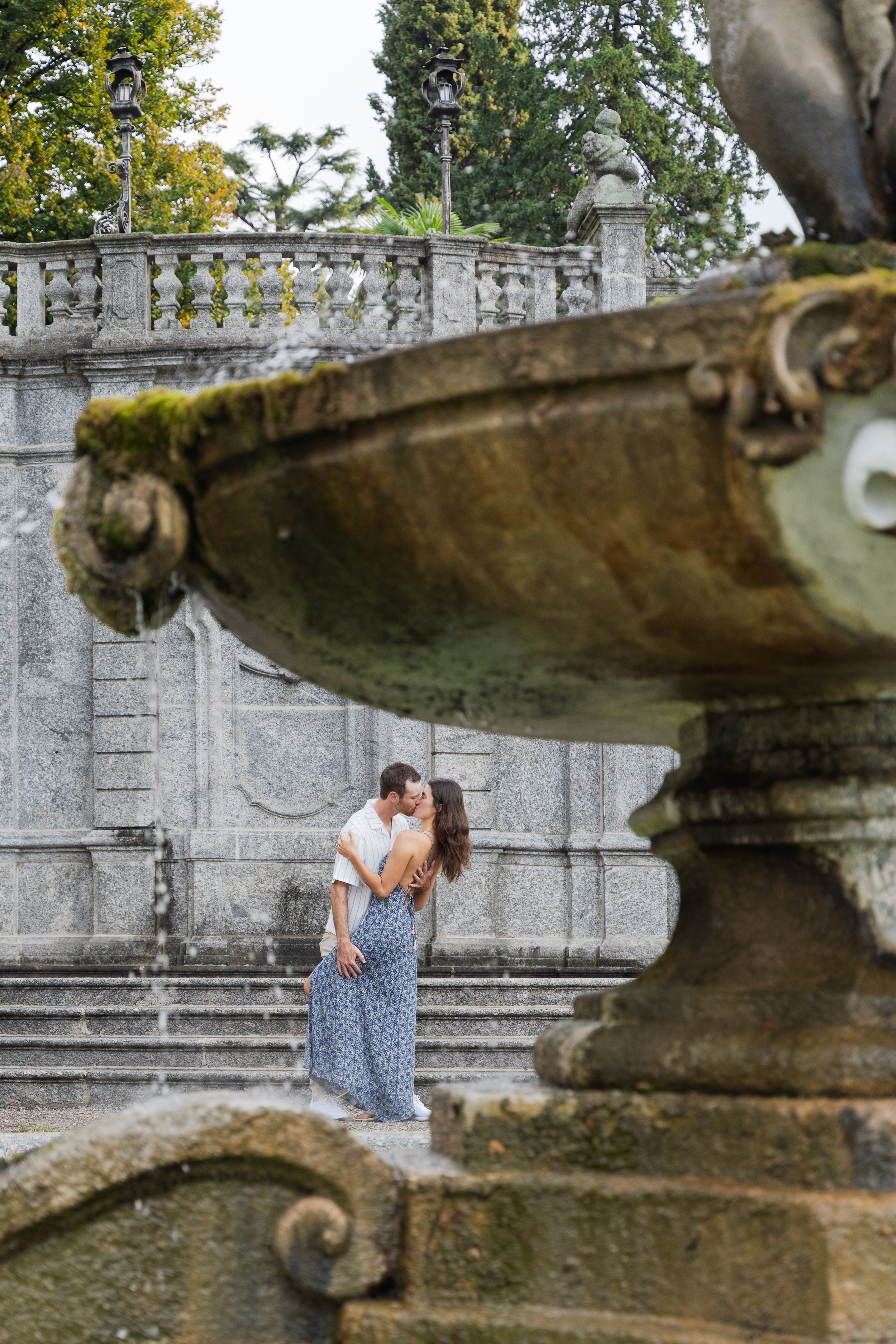 Sunrise Secret Proposal Lake Como. Proposal Photographer in Lake Como