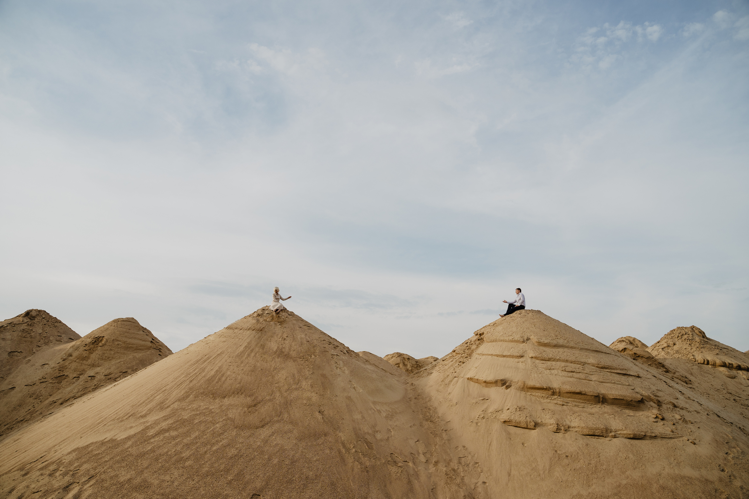 Фотосессия в песчаных дюнах Сычево Москва. Свадебный и семейный фотограф Алексей Попов. Штутгарт, Германия