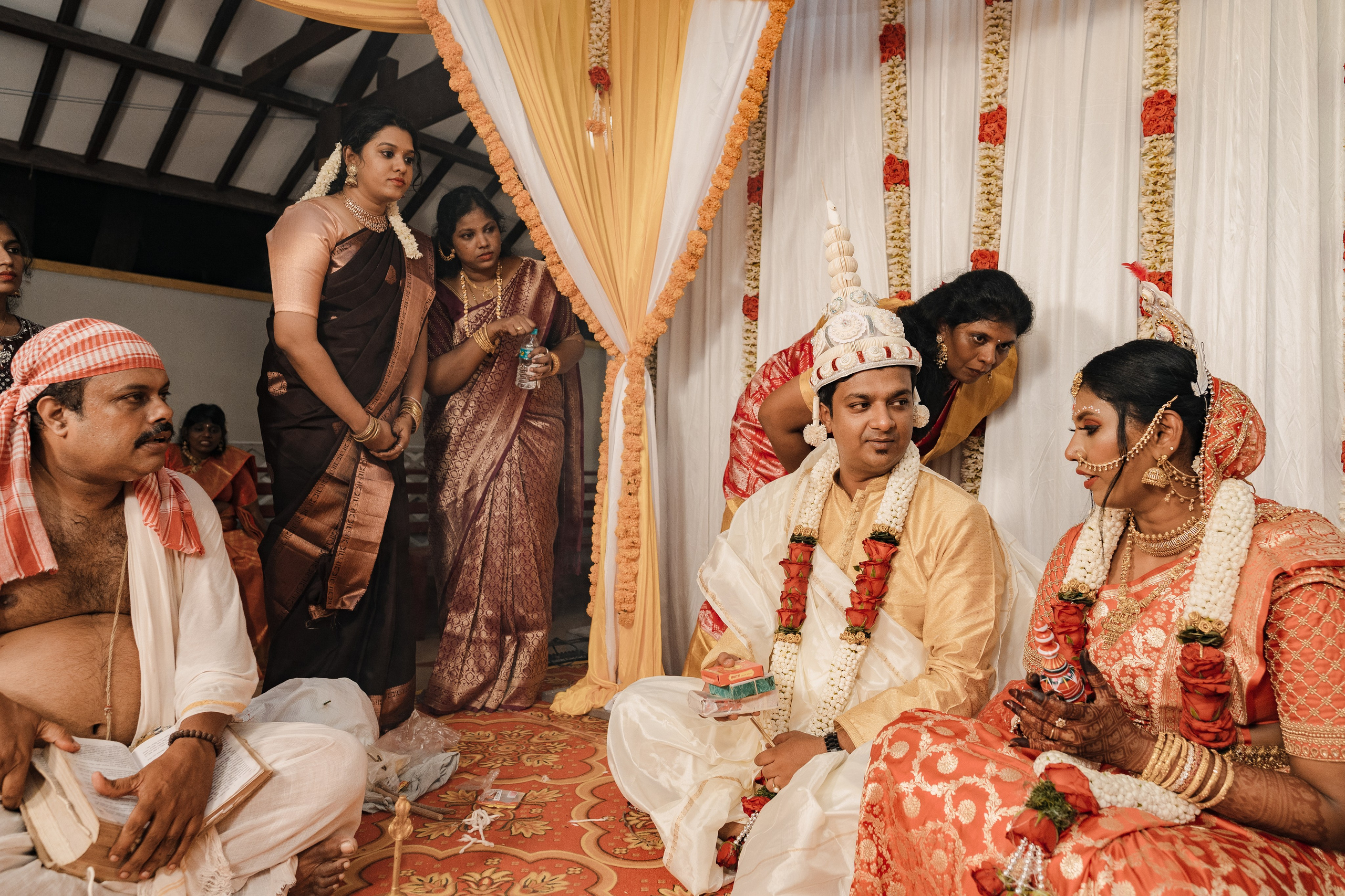 Sagaya & Rakesh. Agam Vizha