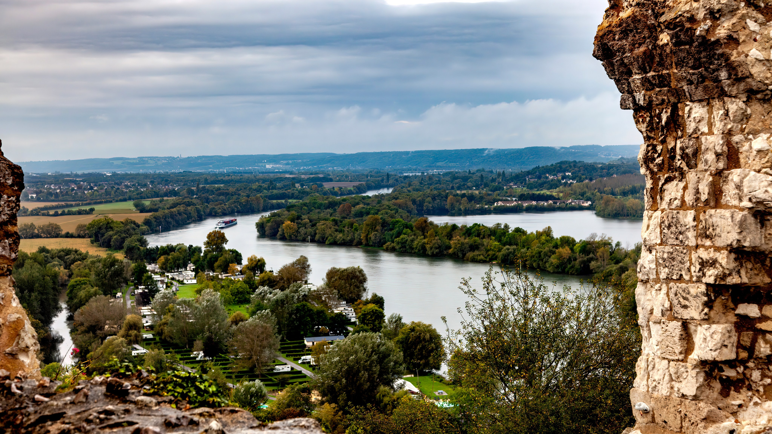 185.Château Gaillard.France.22.9.2024. Путешествия в формате 360......
