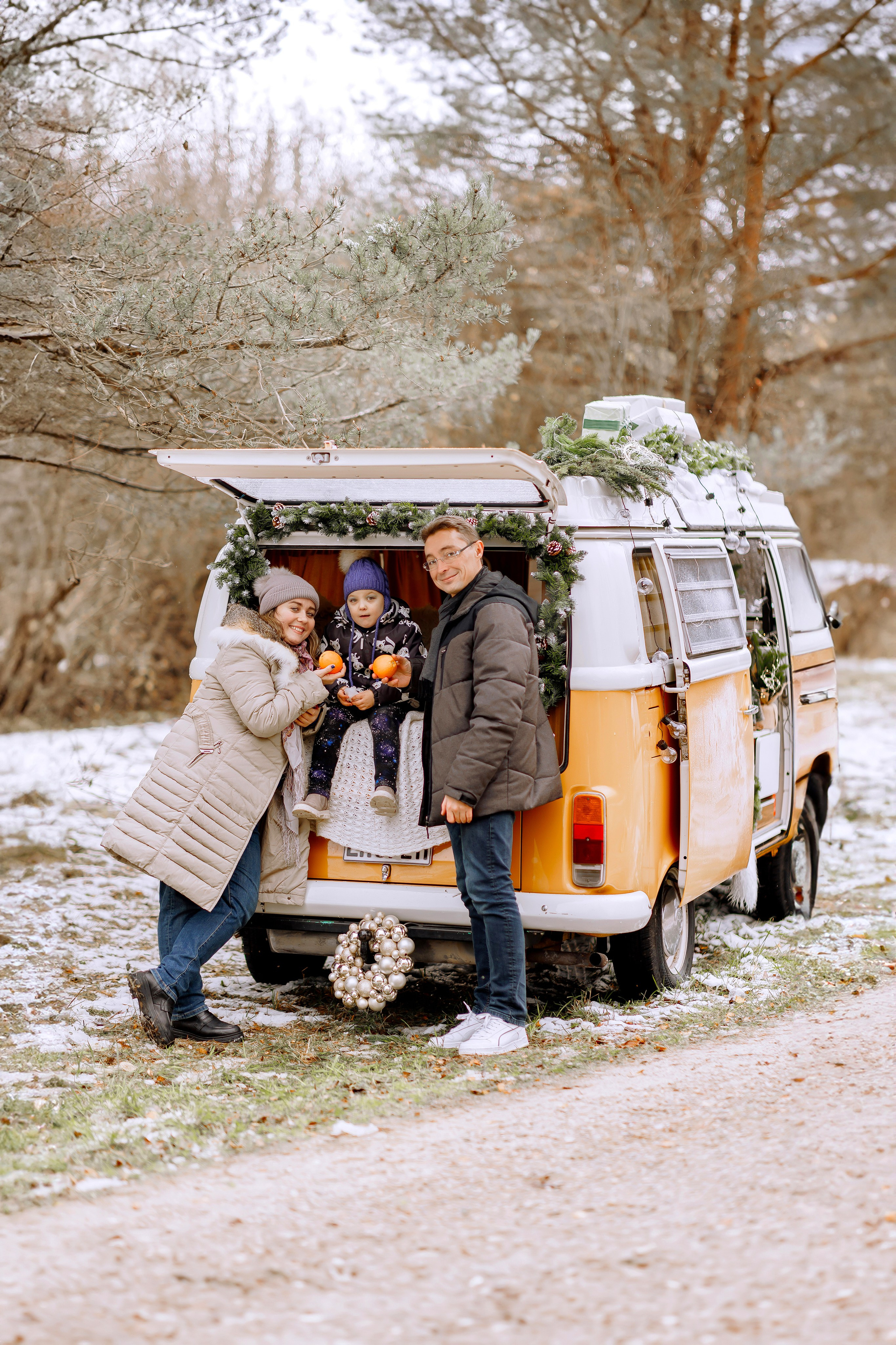 CHRISTMAS CAMPER. Family Fotografer in München und Umgebung