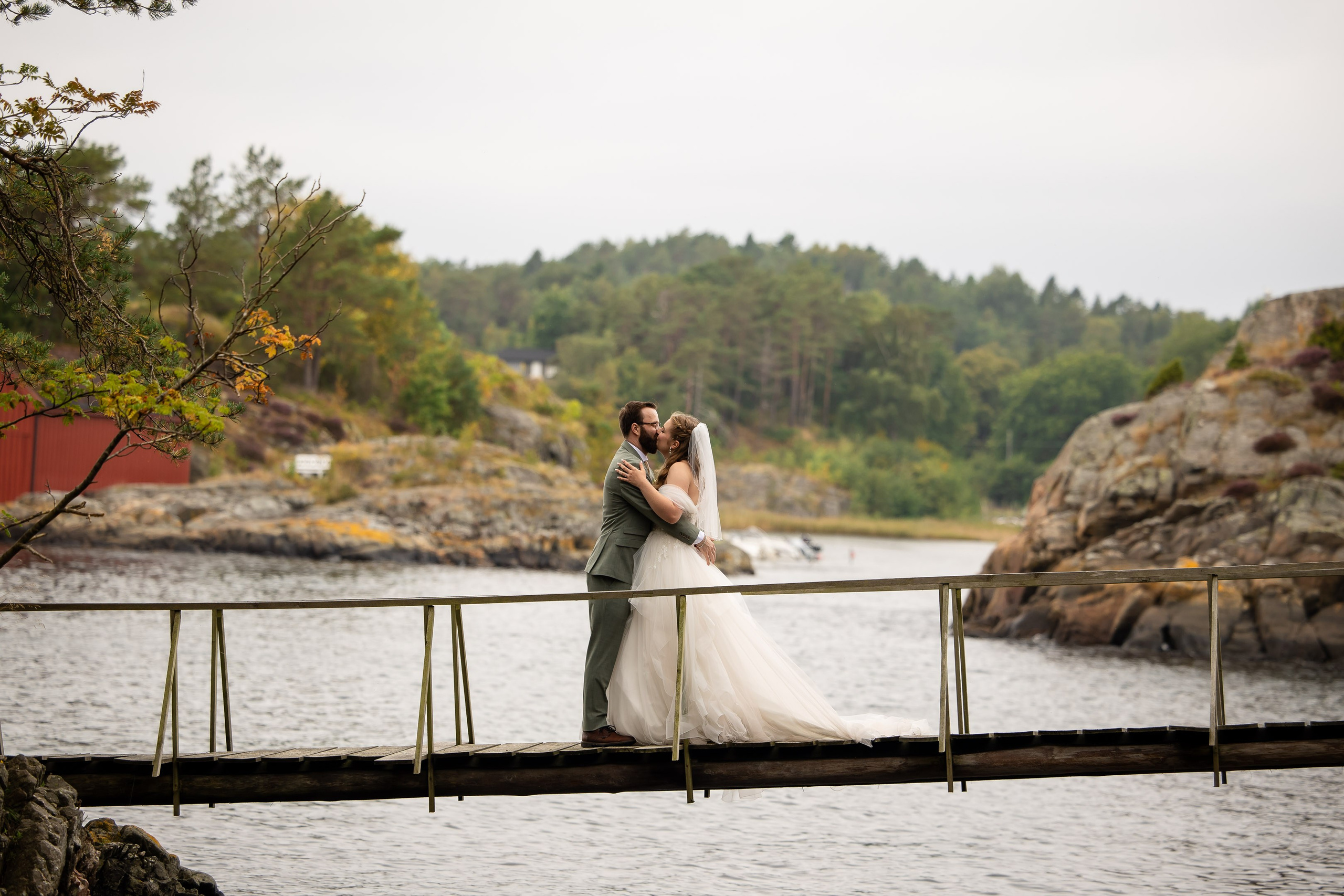Bryllupsfotografering på Tromøya i Arendal. Bryllupsfotograf i Oslo og Rogaland — Meisal Media