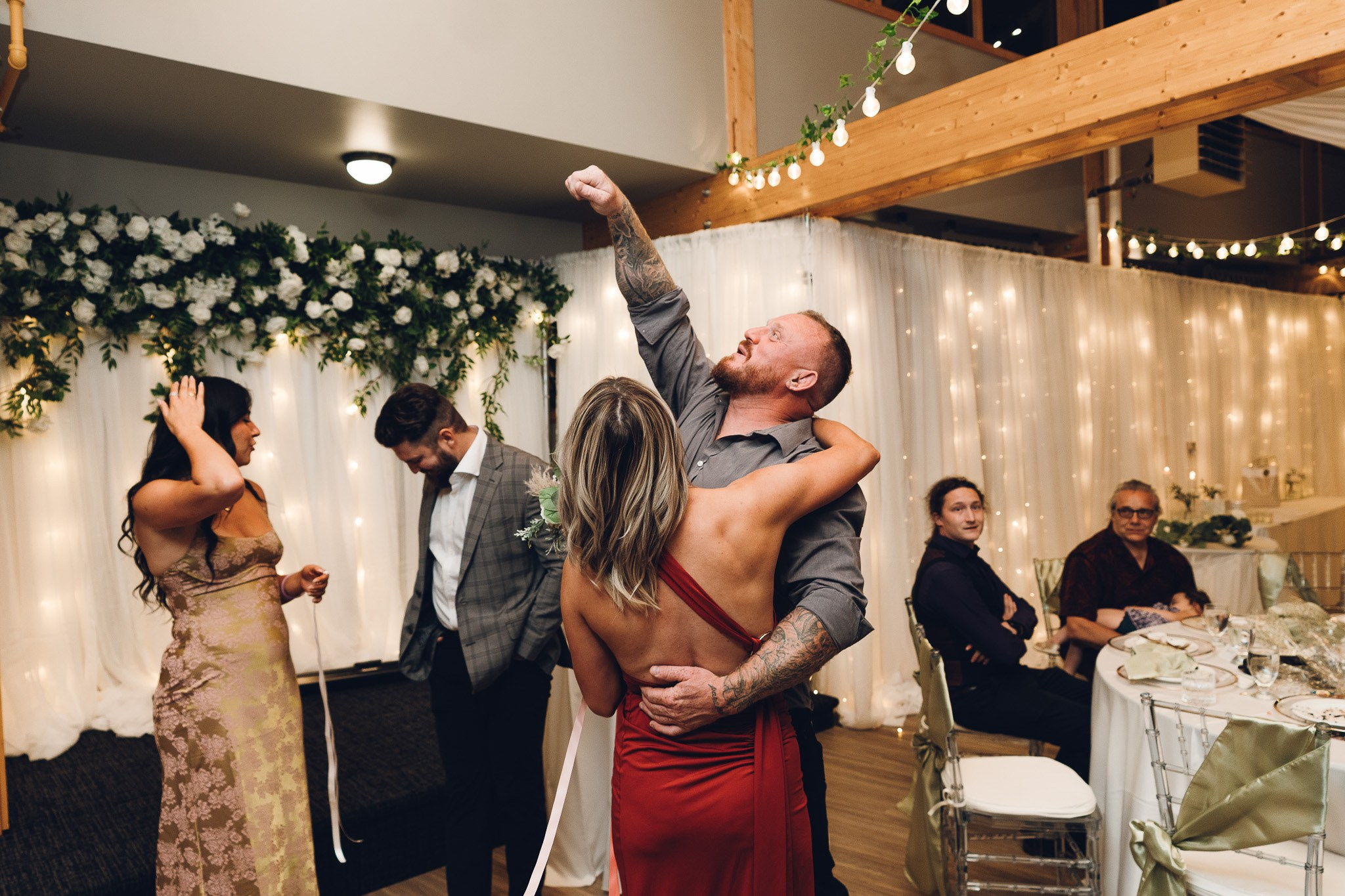 Wedding in a Bragg Creek, Alberta
