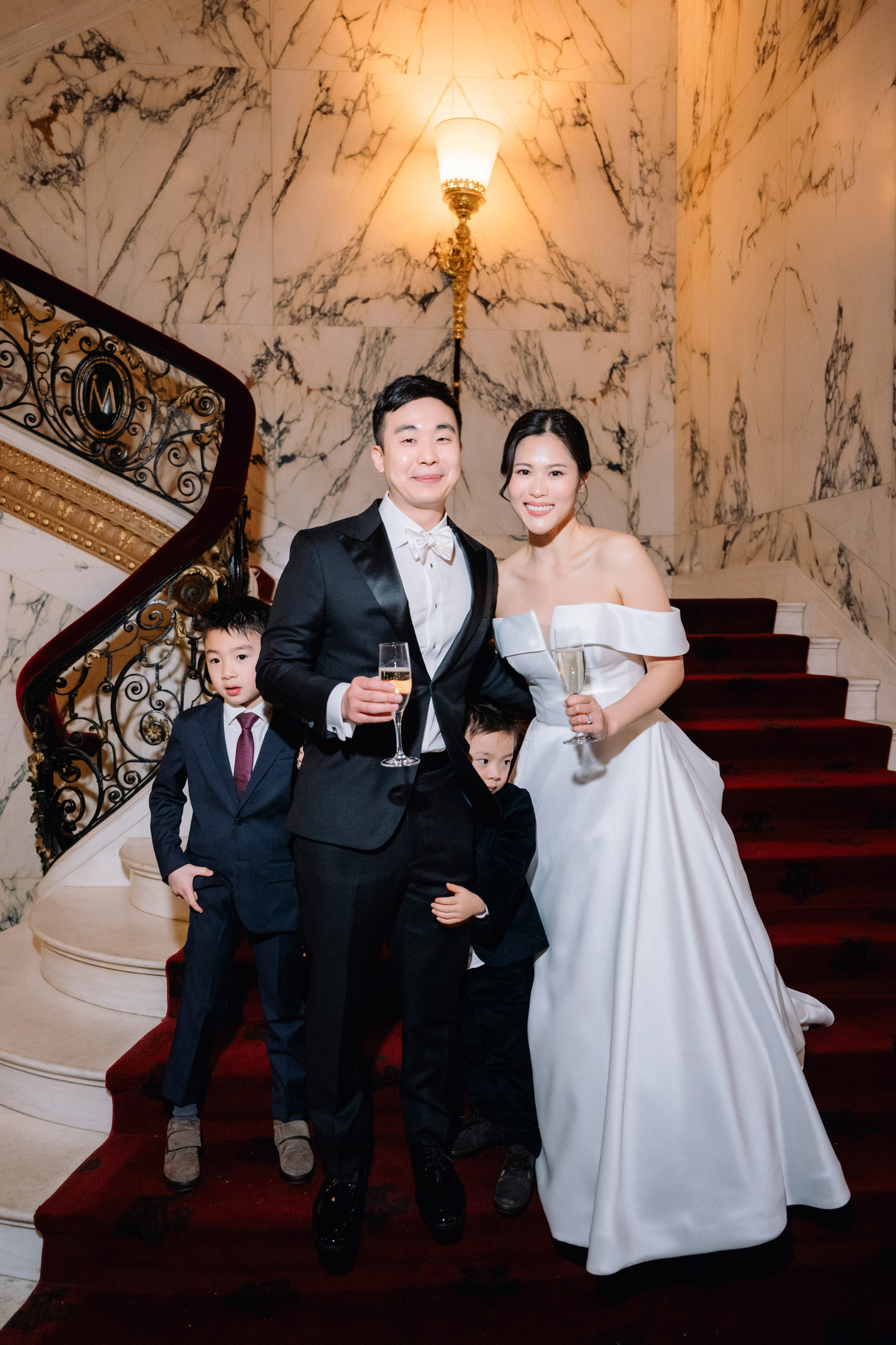 a man and woman posing for a picture