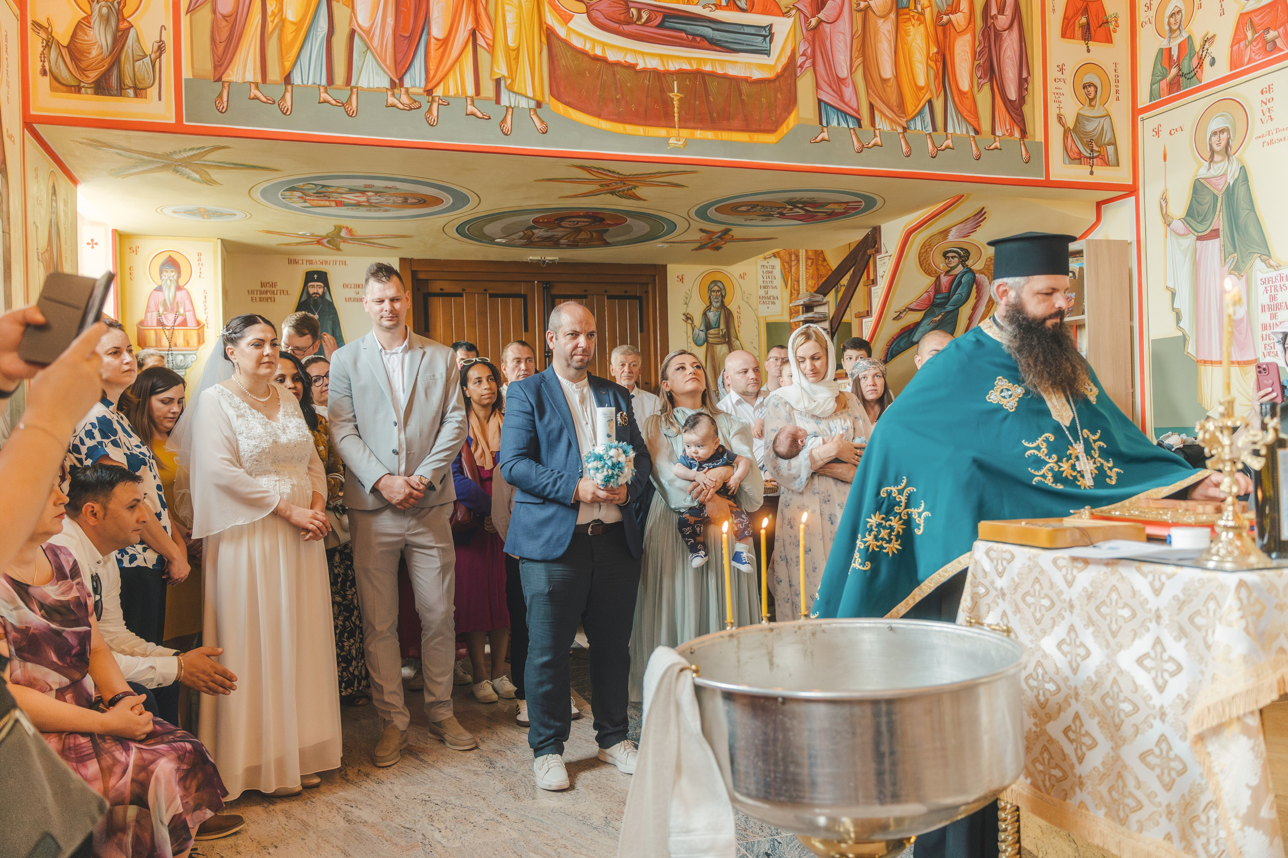 Théo Andrei`s Christening