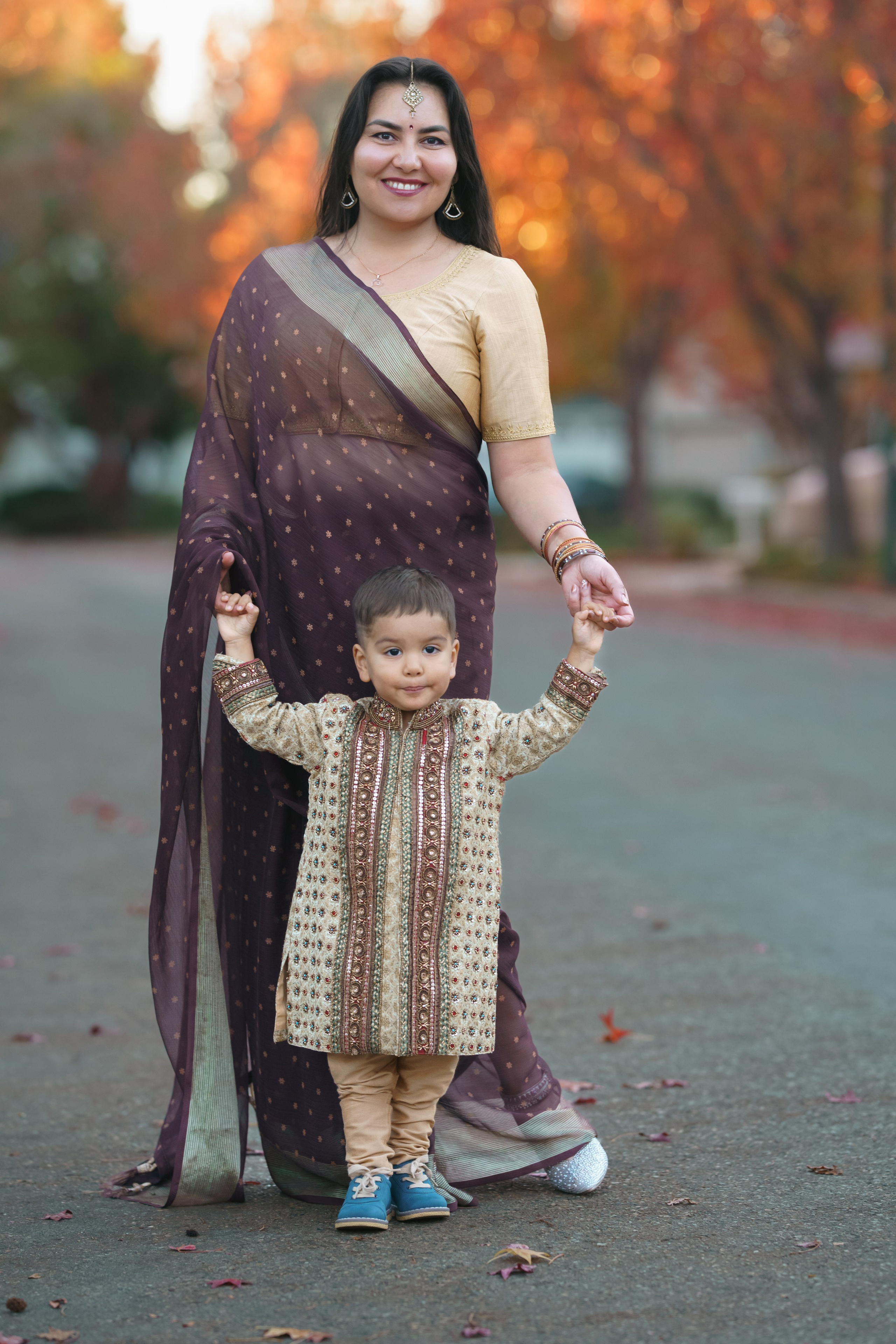 Chocolate family look. Tatiana Smirnova — Photographer