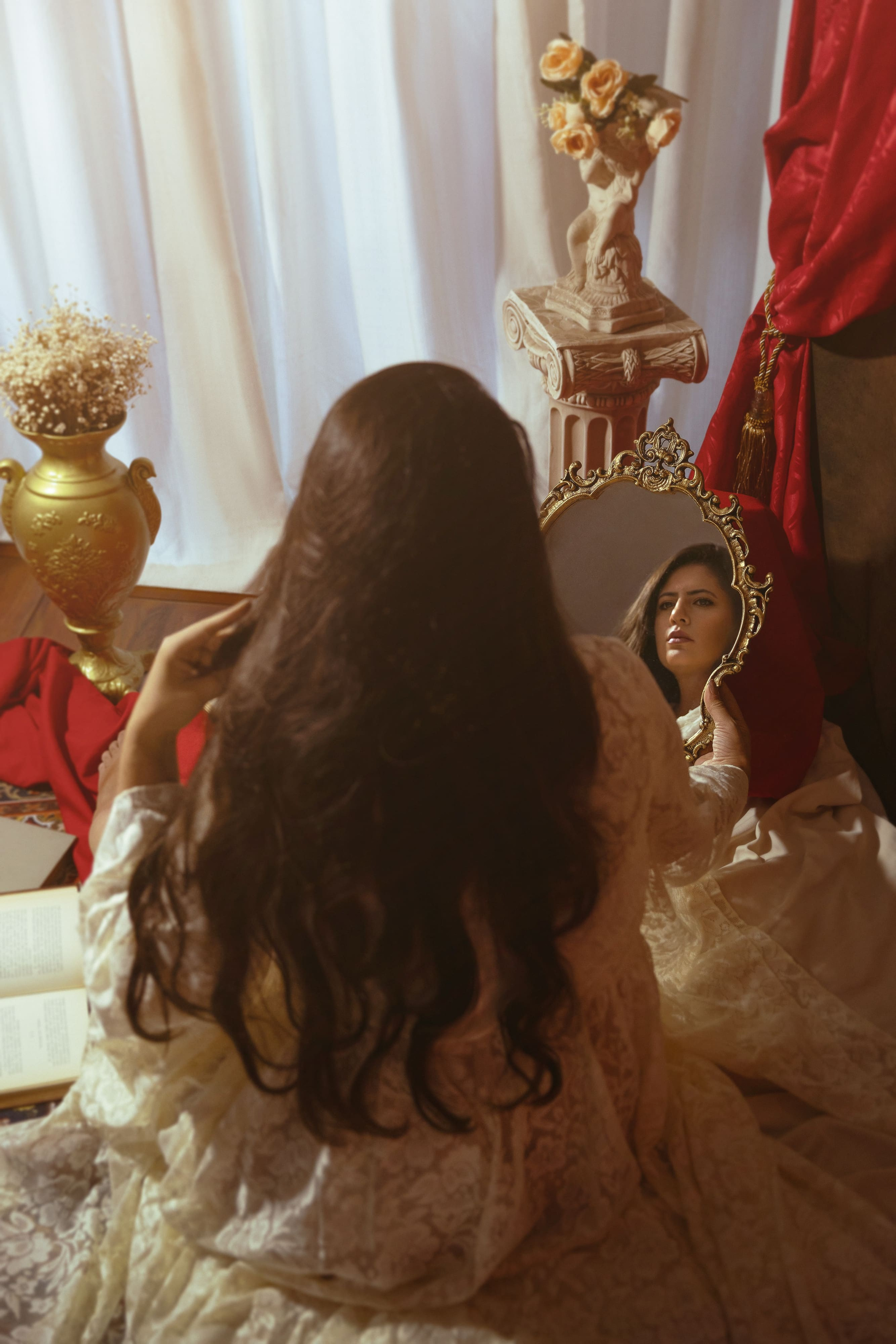 Ensaio artistico estilo Caravaggio Vintage — Zona Norte Tucuruvi. Fotógrafa em são paulo — Fotos Autênticas