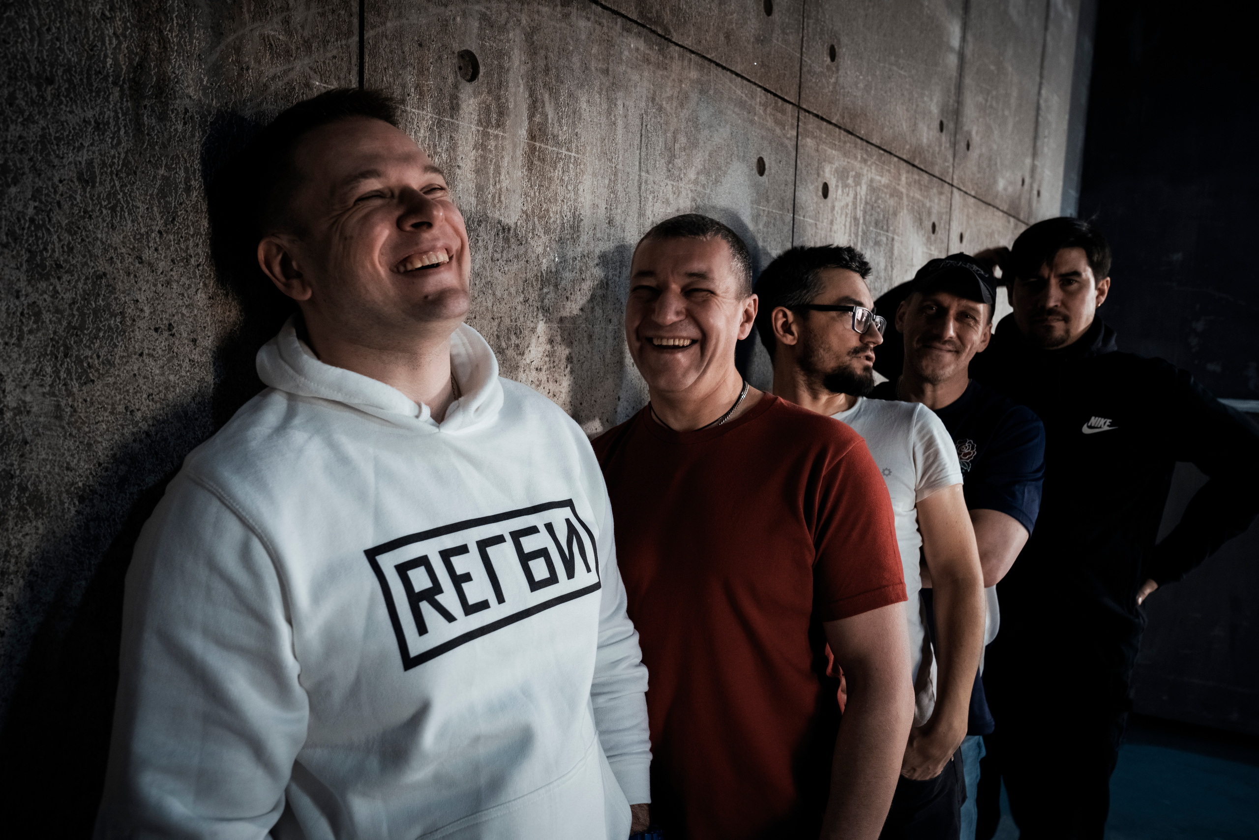 Photoshooting for a Rock Band