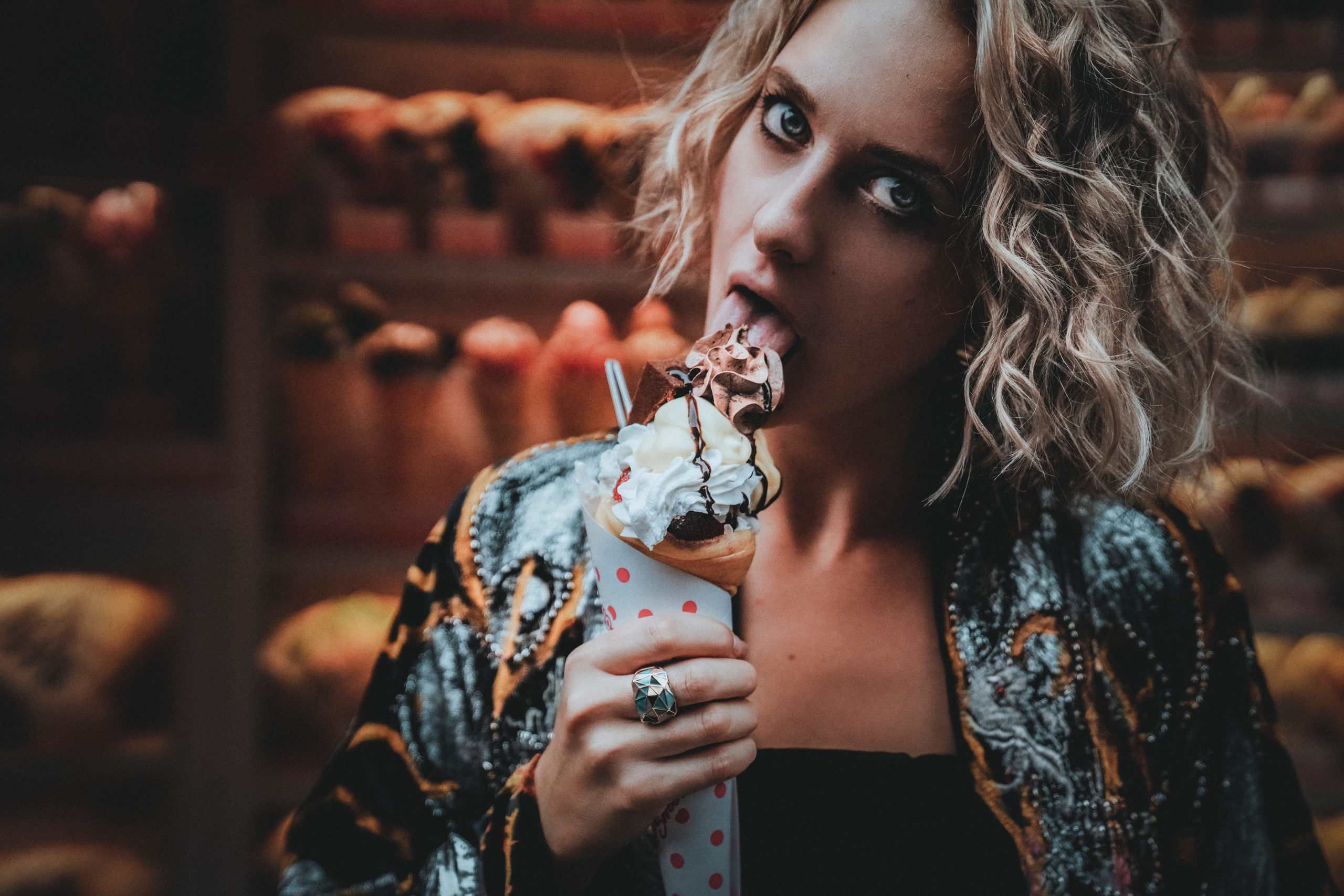 Promotional photos for a brand in Japan