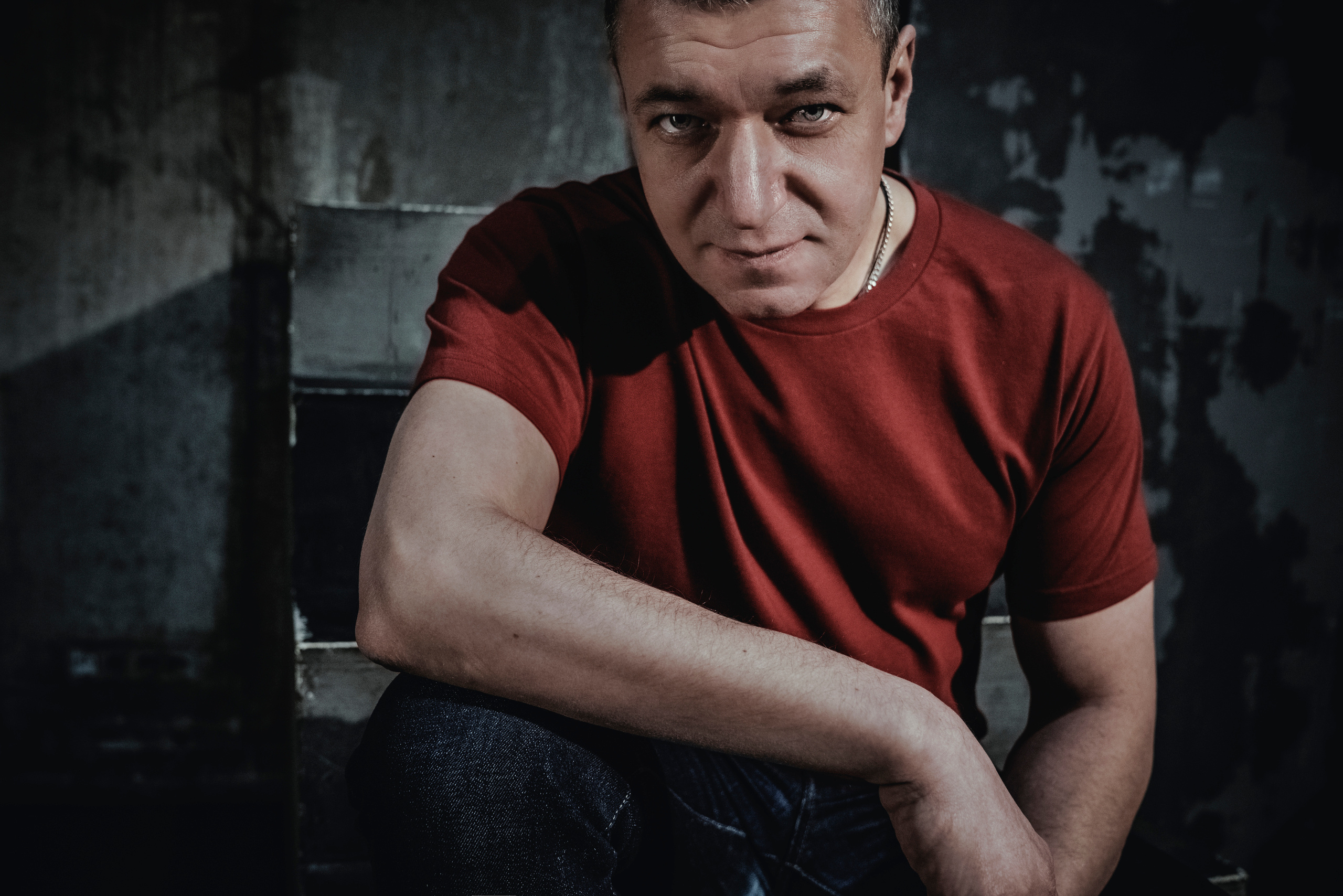 Photoshooting for a Rock Band