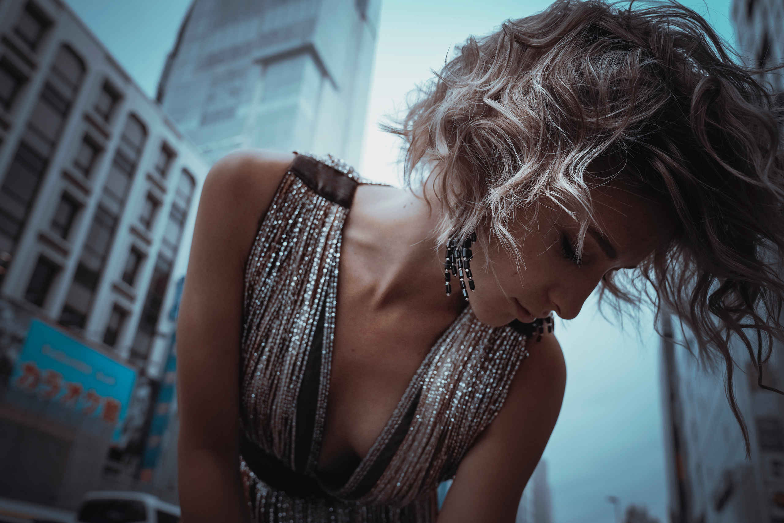 Promotional photos for a brand in Japan