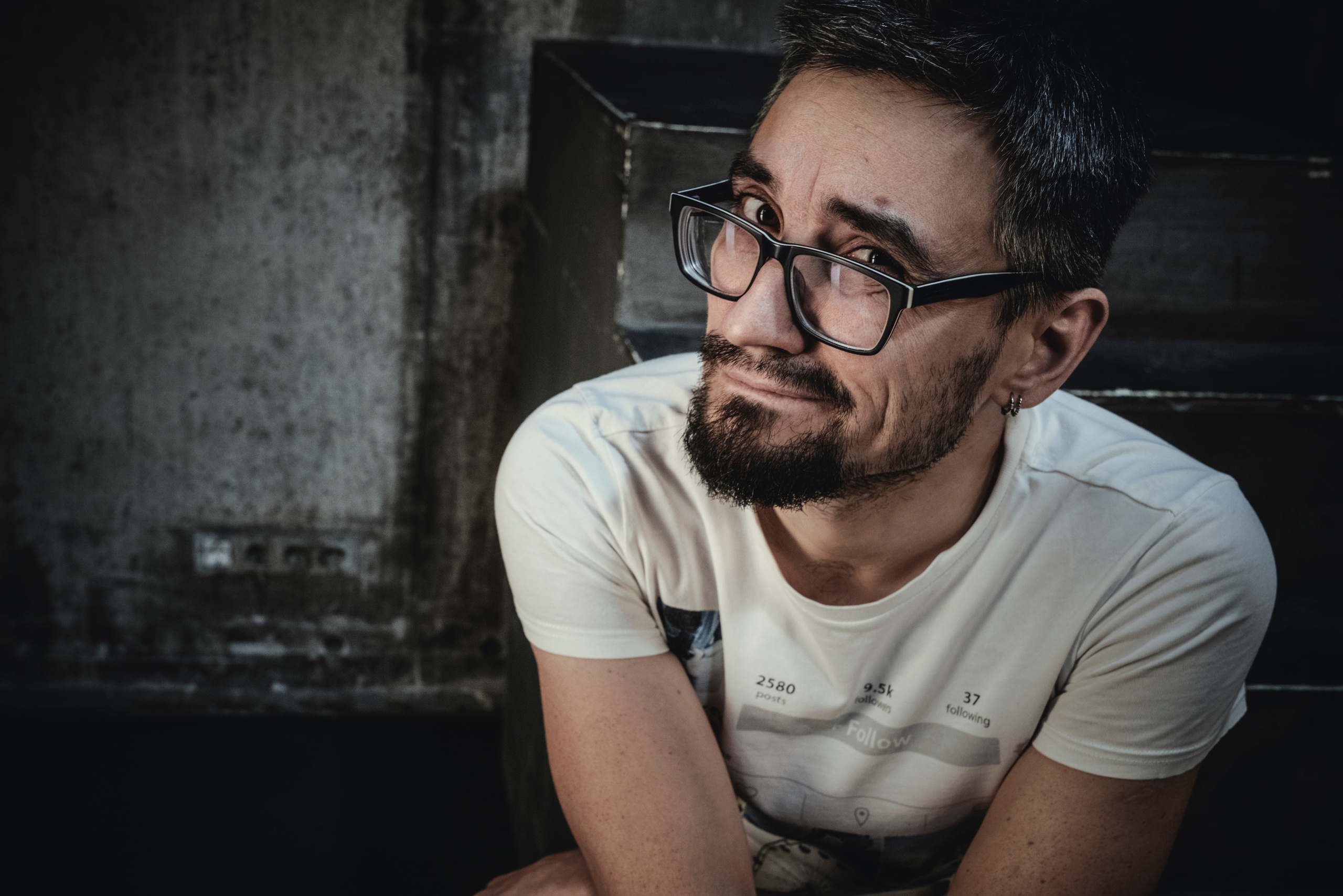 Photoshooting for a Rock Band