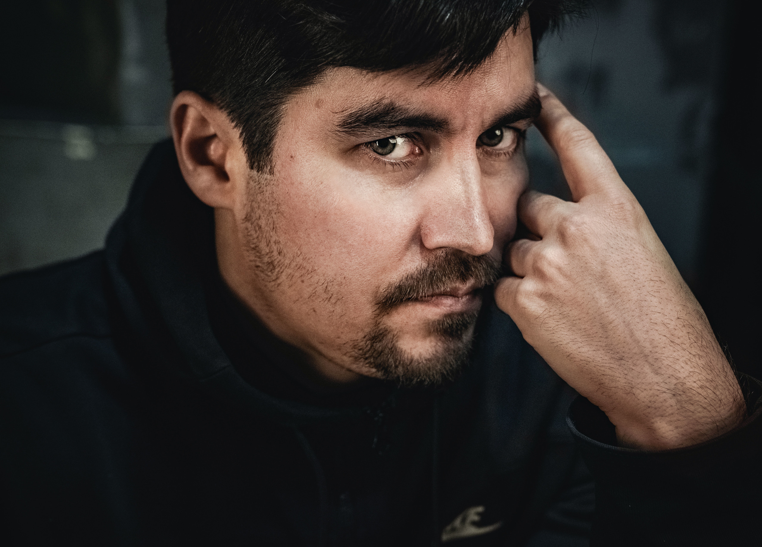 Photoshooting for a Rock Band