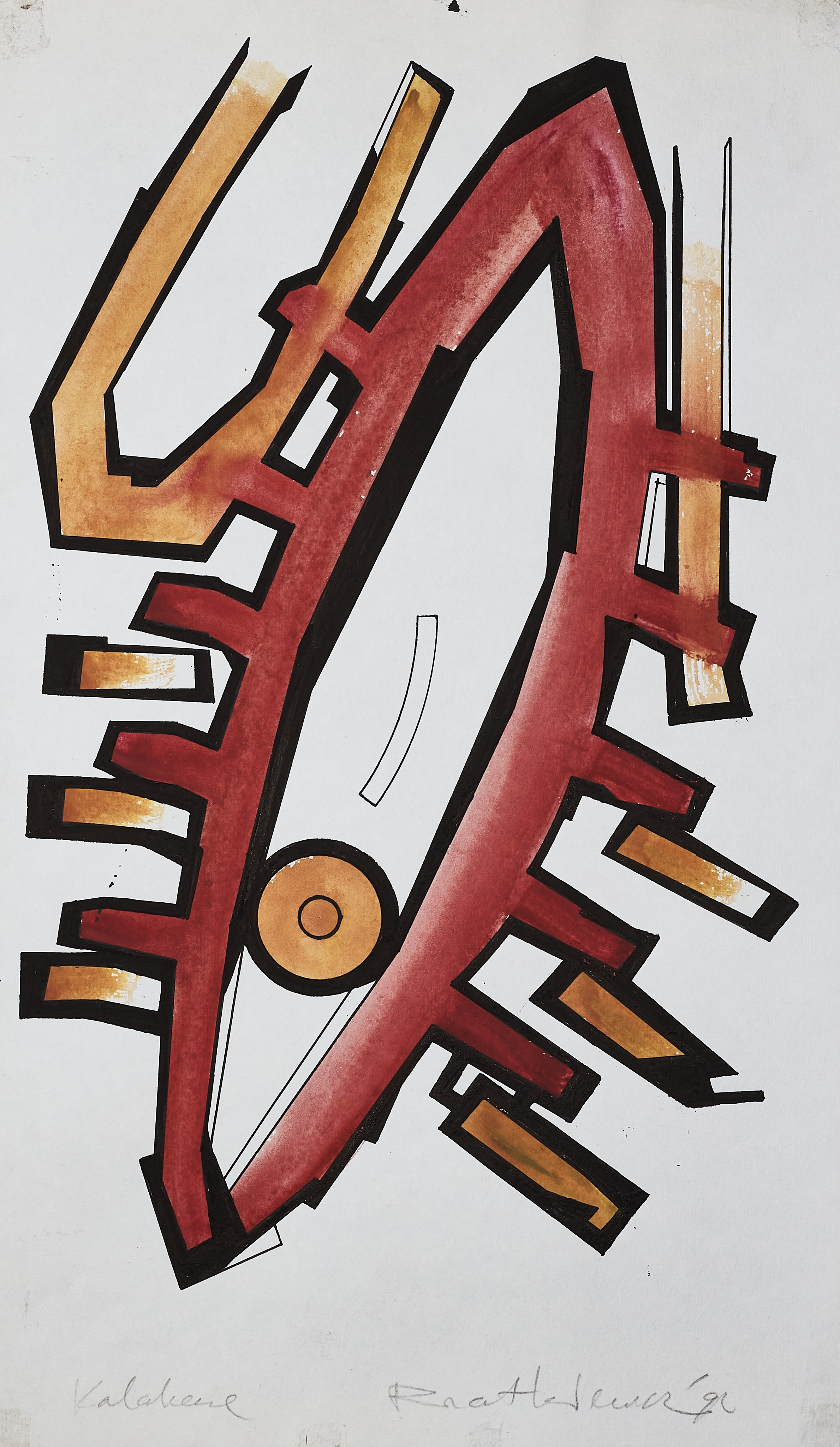 This photo shows the works of artist Roman Matkiewicz. Photographer Roman Djuzev.