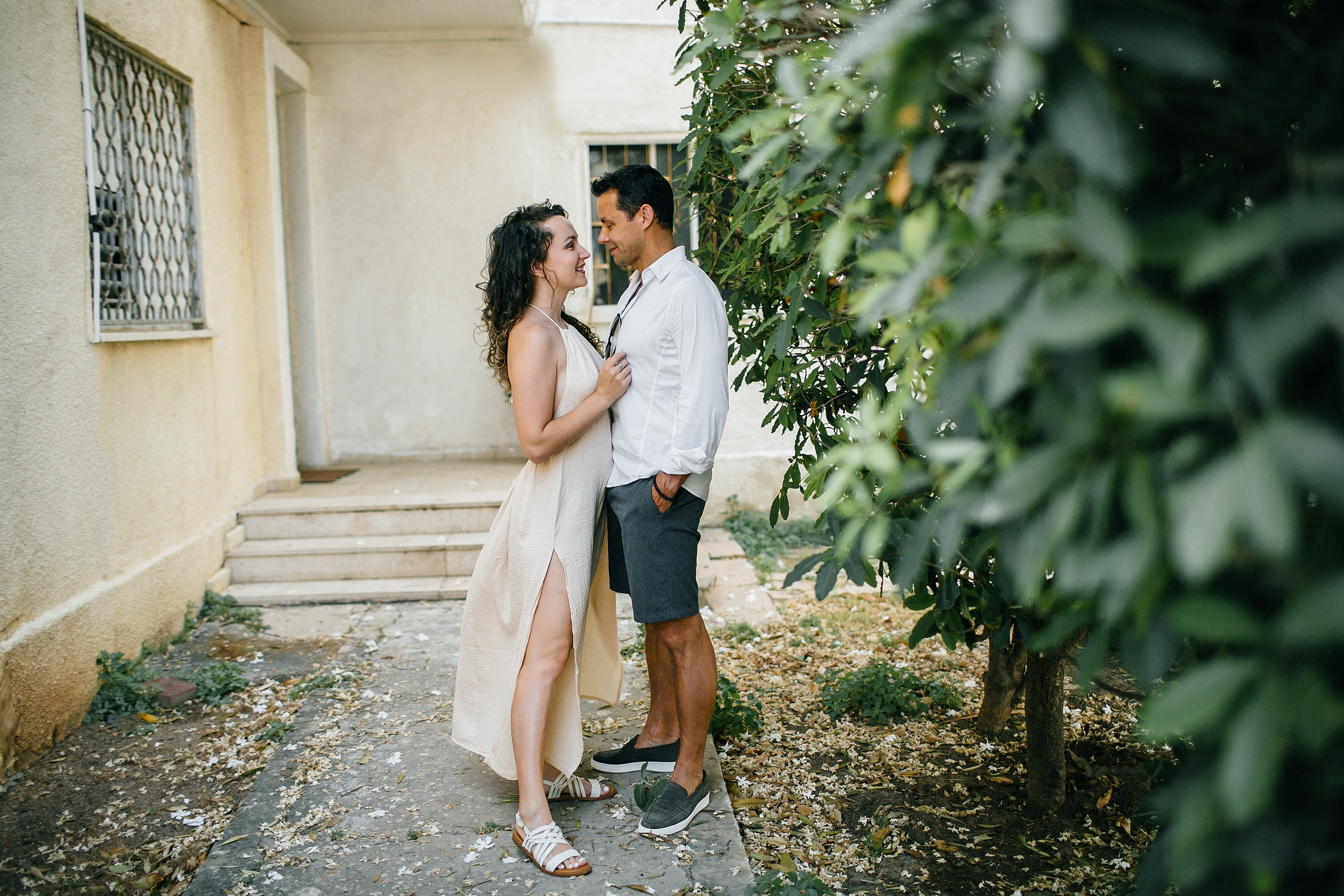 Morning in Bat Galim. Family photographer in Israel