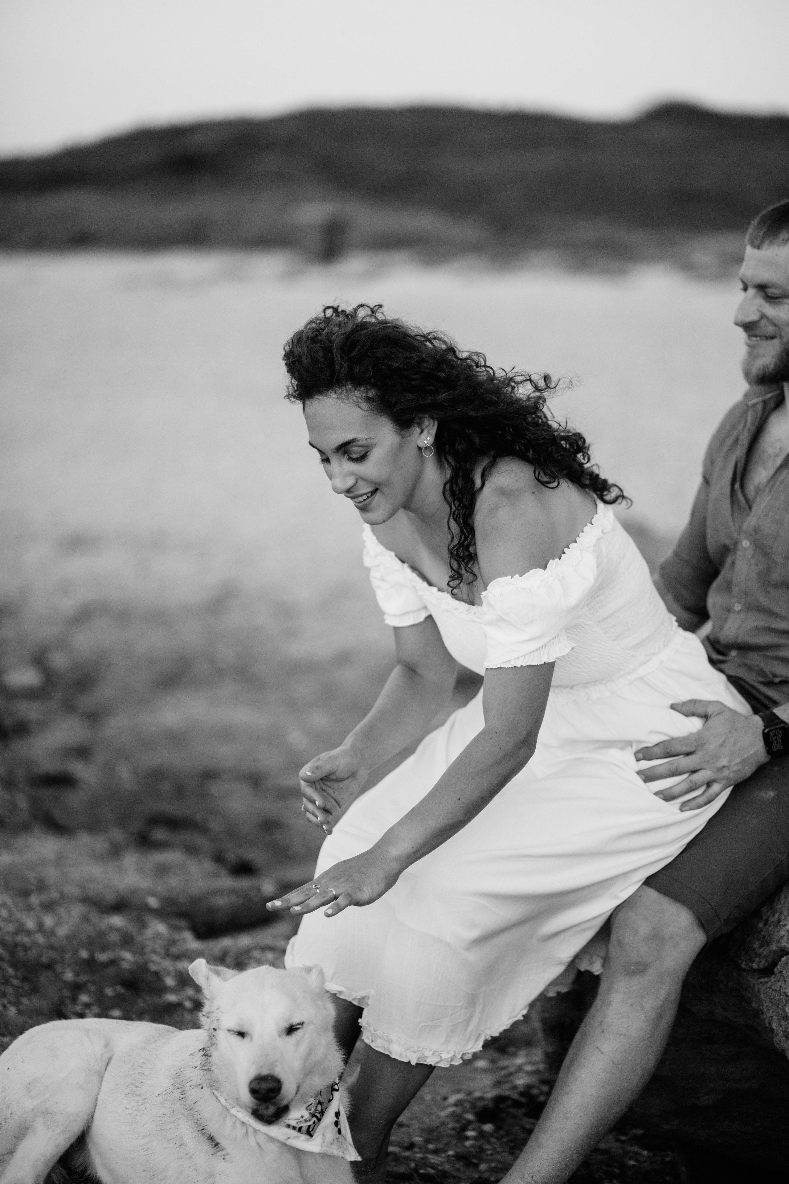 Pre wedding session at Nahsholim beach. Family photographer in Israel