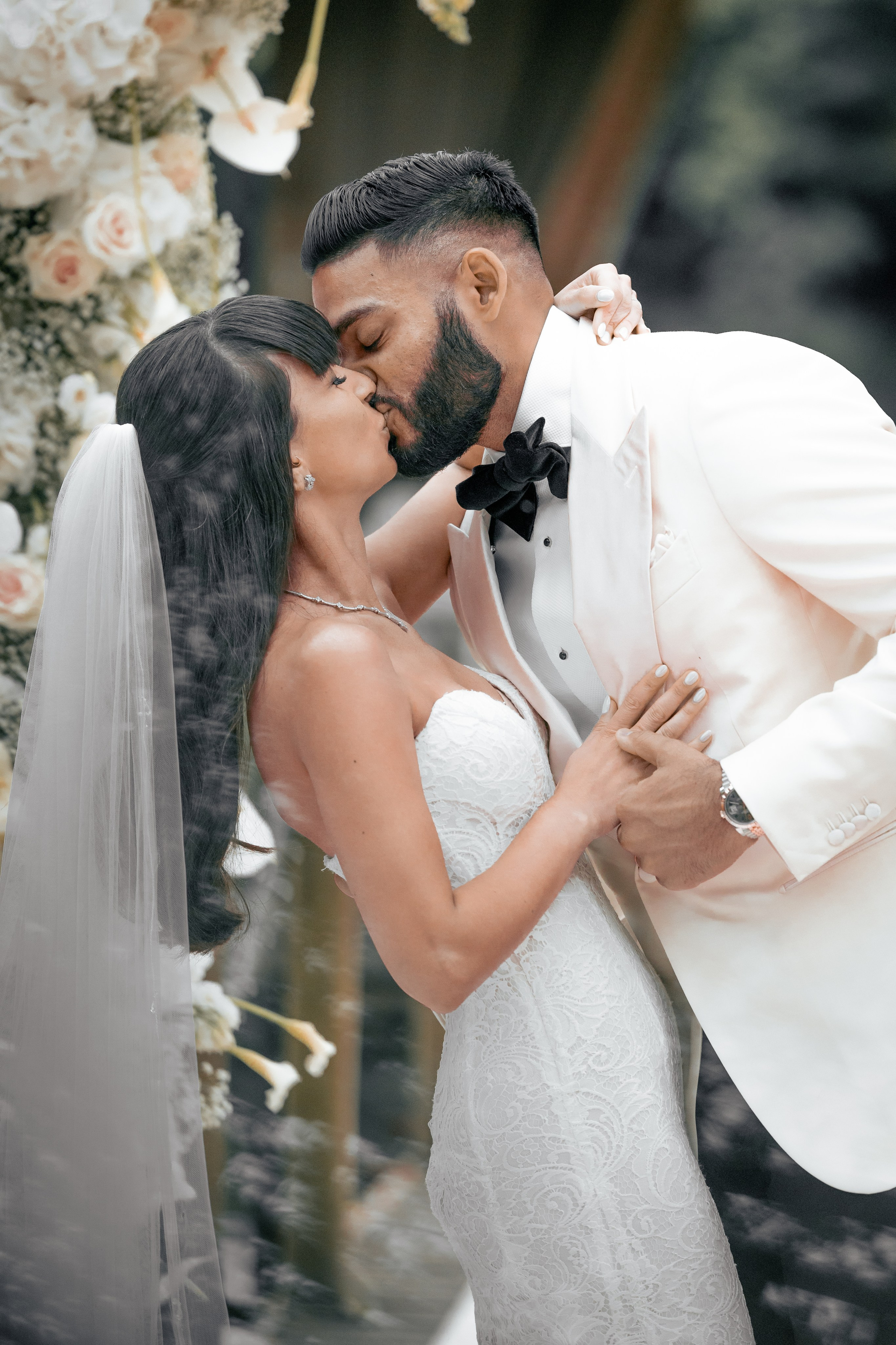 Katie and Suraj. Hfm photo+art