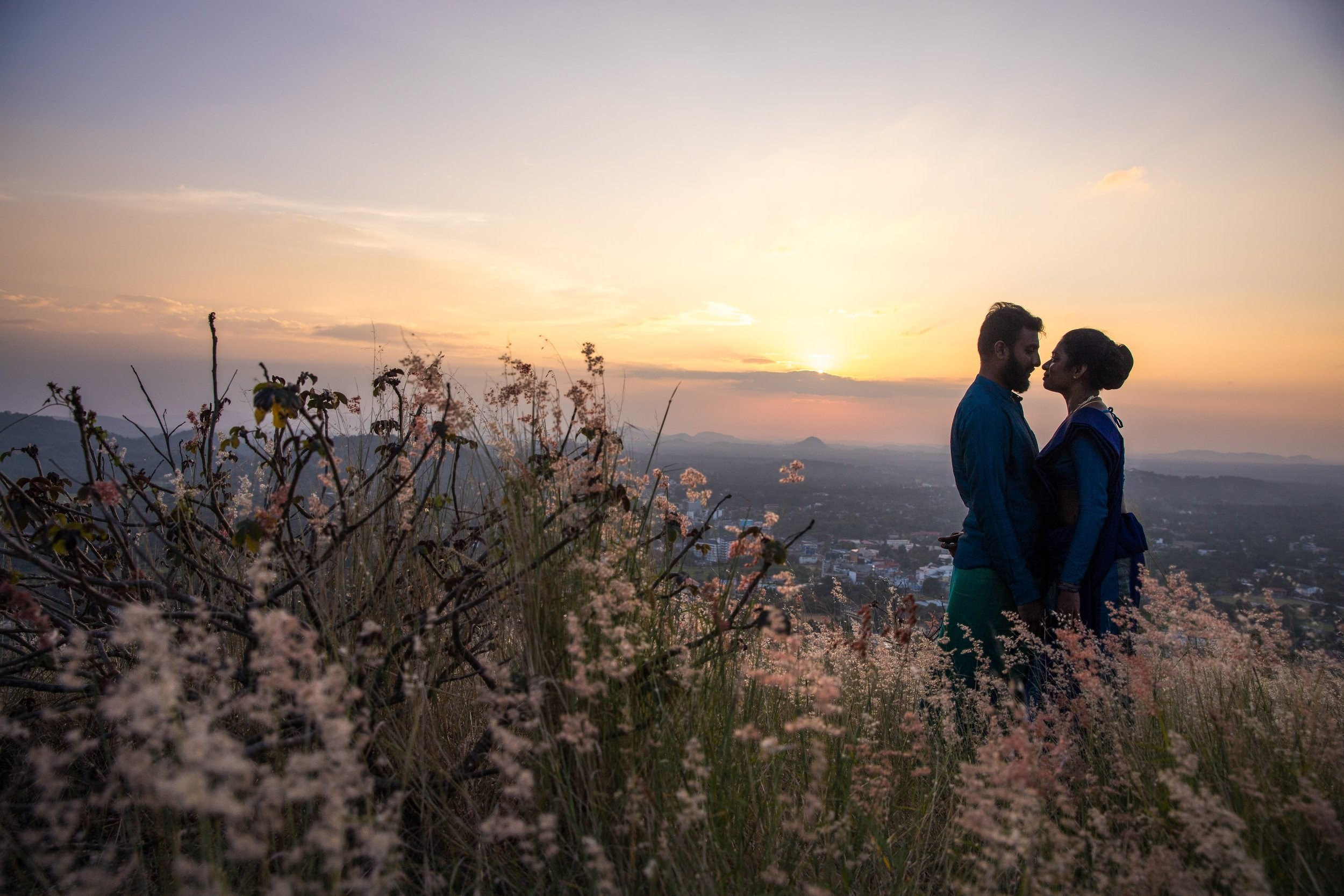 A romantic post wedding couple shoot at Kurunegala