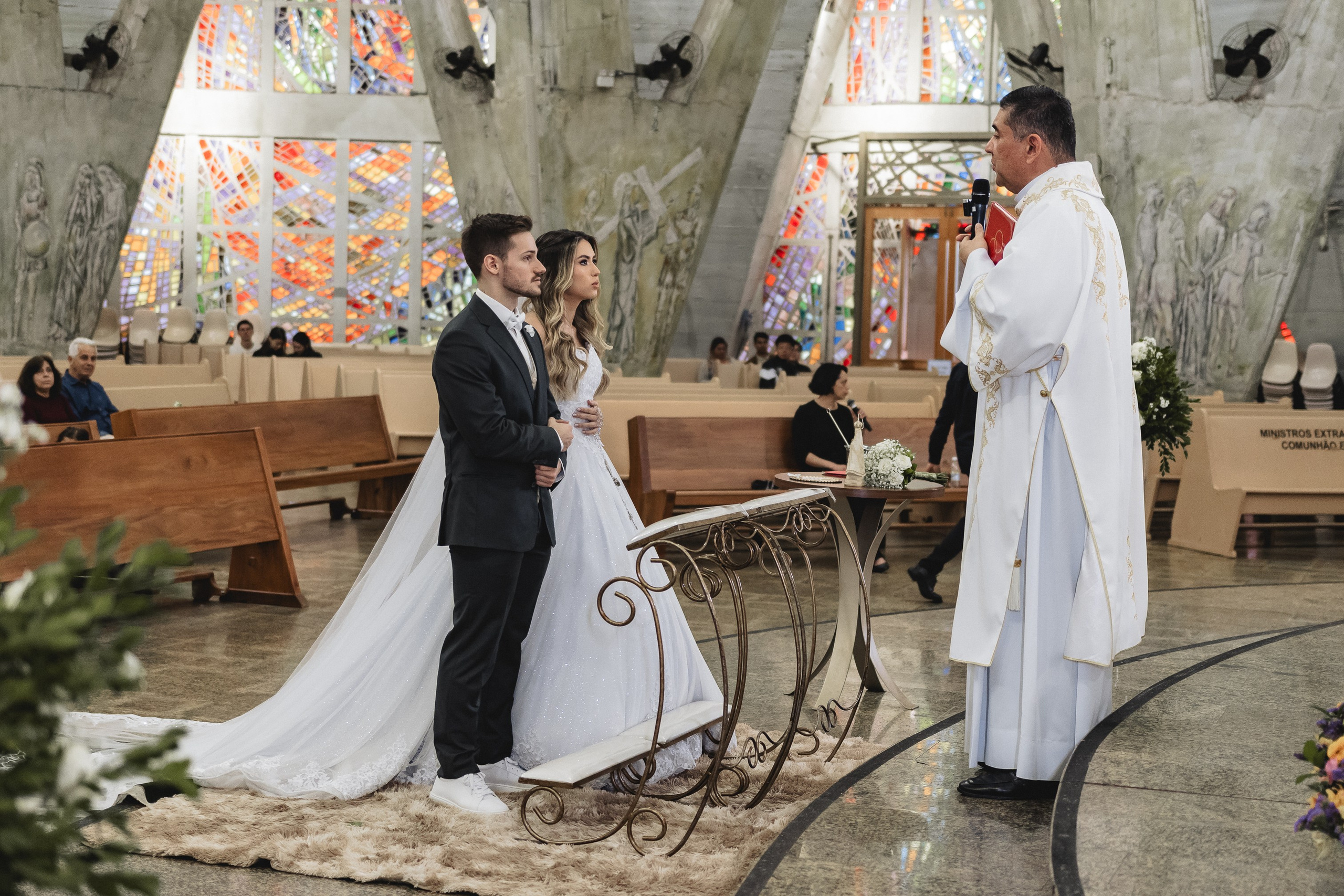Heloisa e Andre casamento na catedral de maringa. Fotografo de casamento I Claudinei Moura