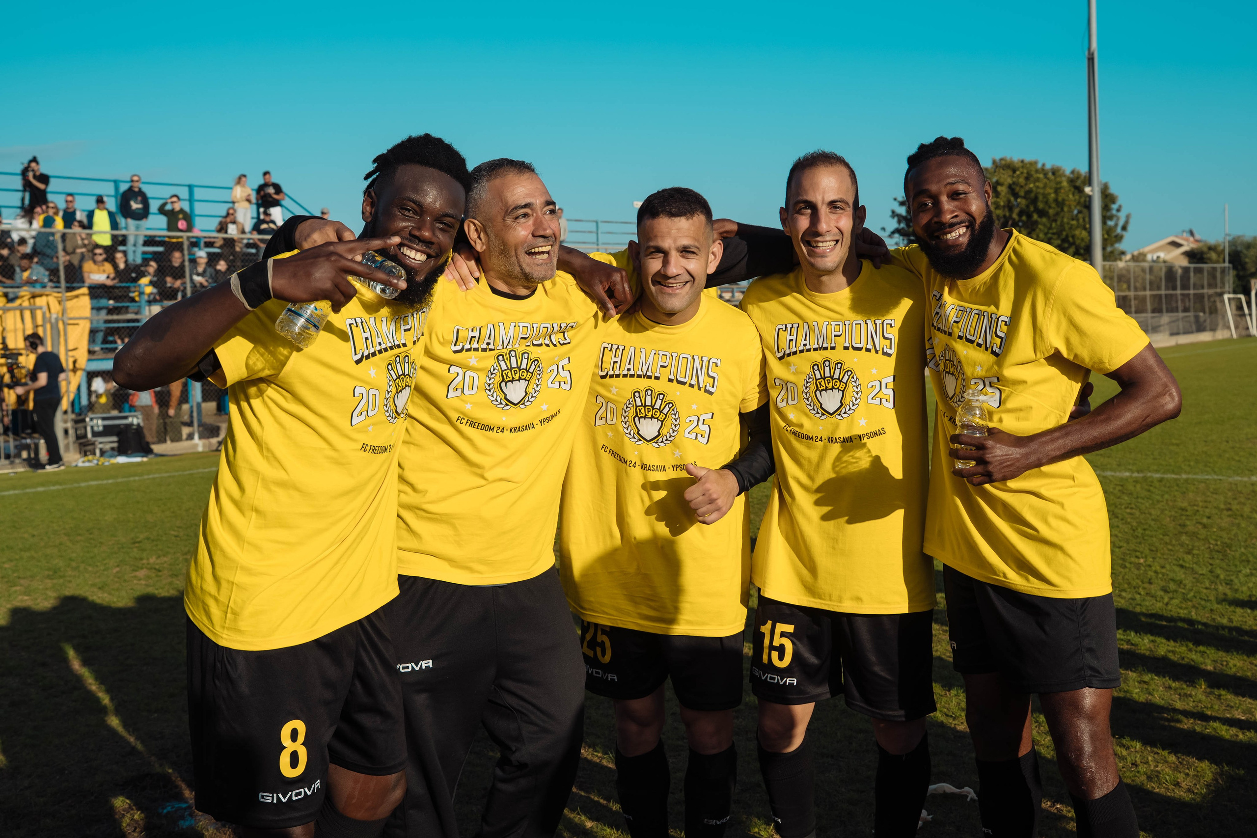 Football. Photographer in Cyprus