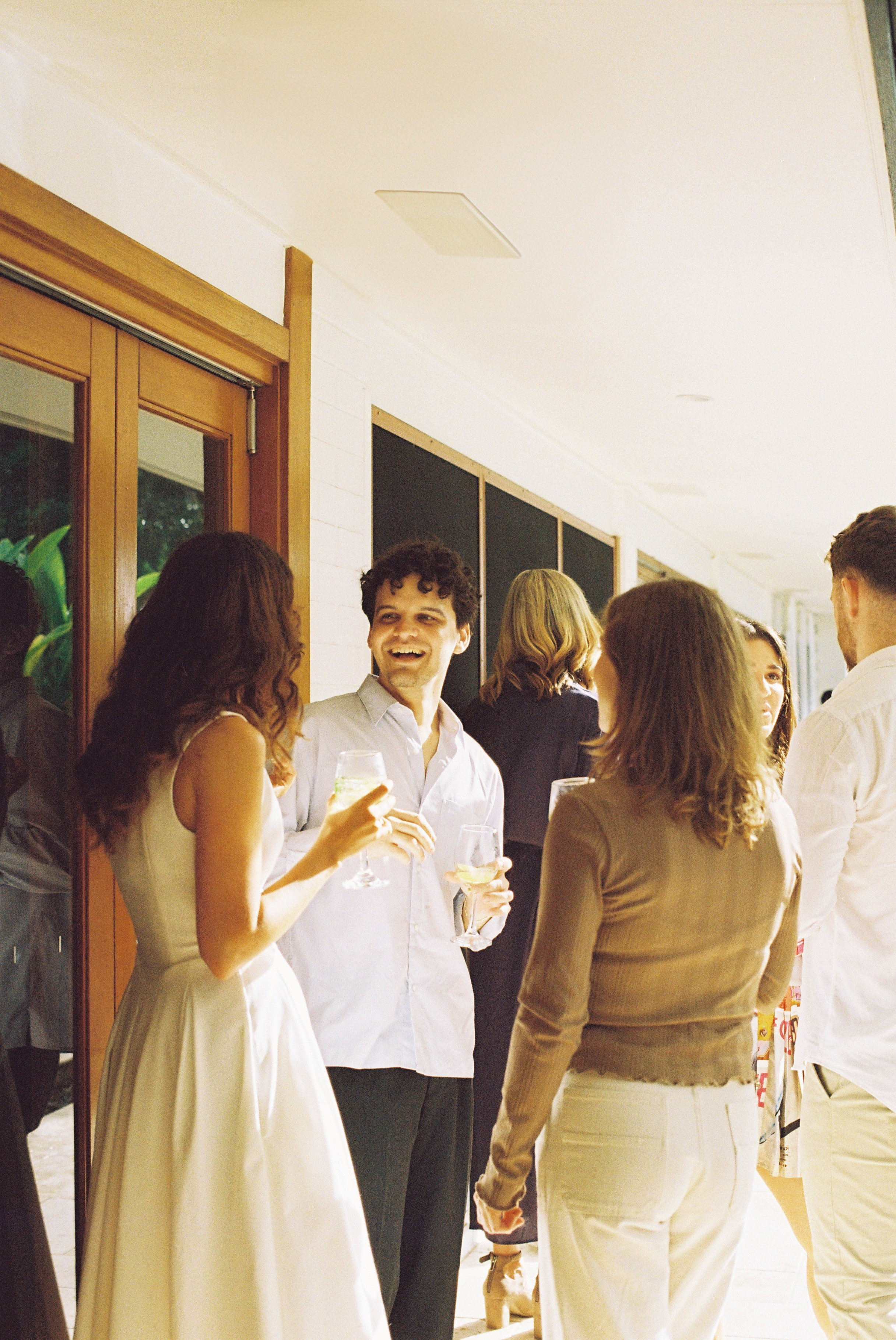 Engagement Party. Film portrait photographer