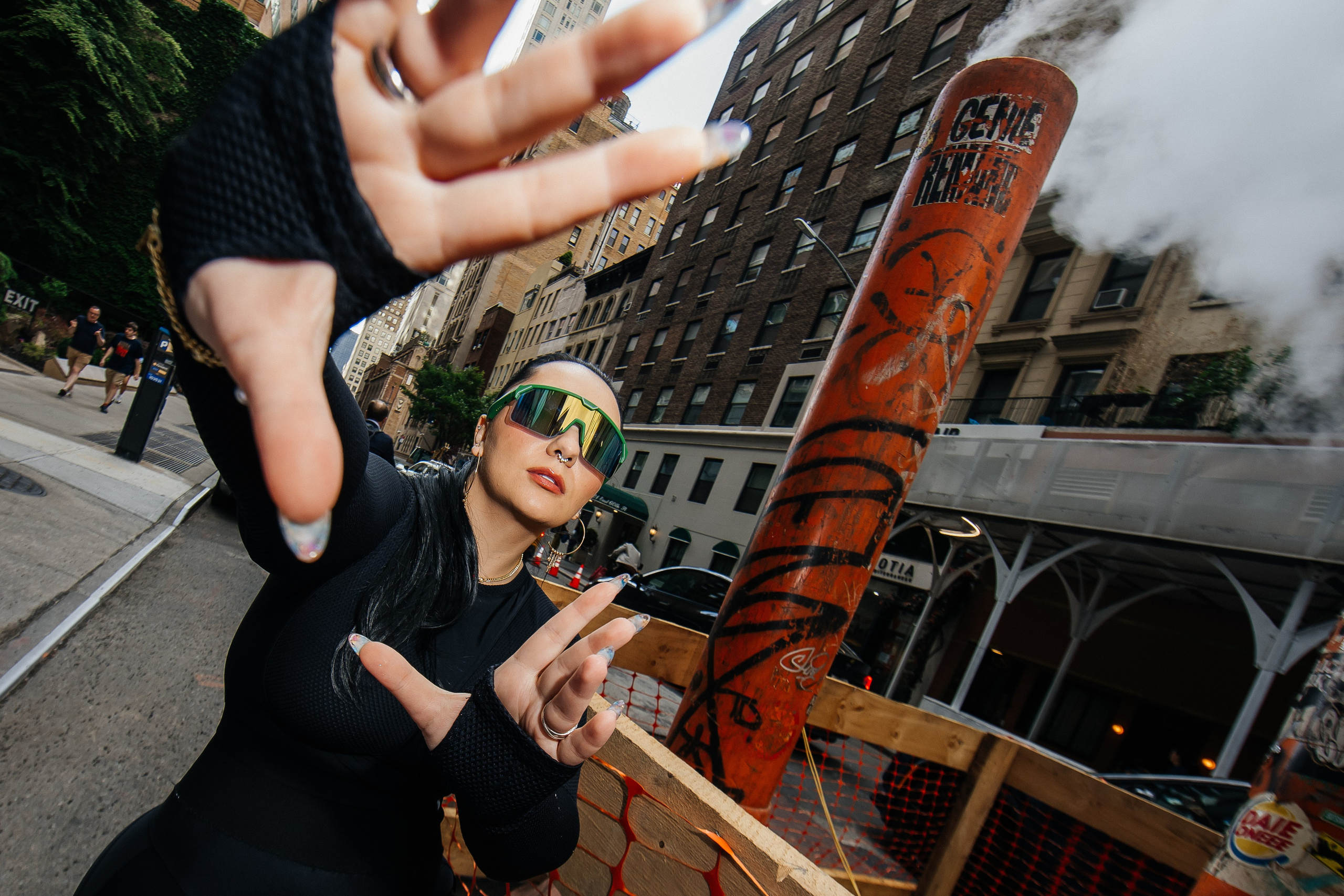 Portrait.Woman.Street. Photographer NYC