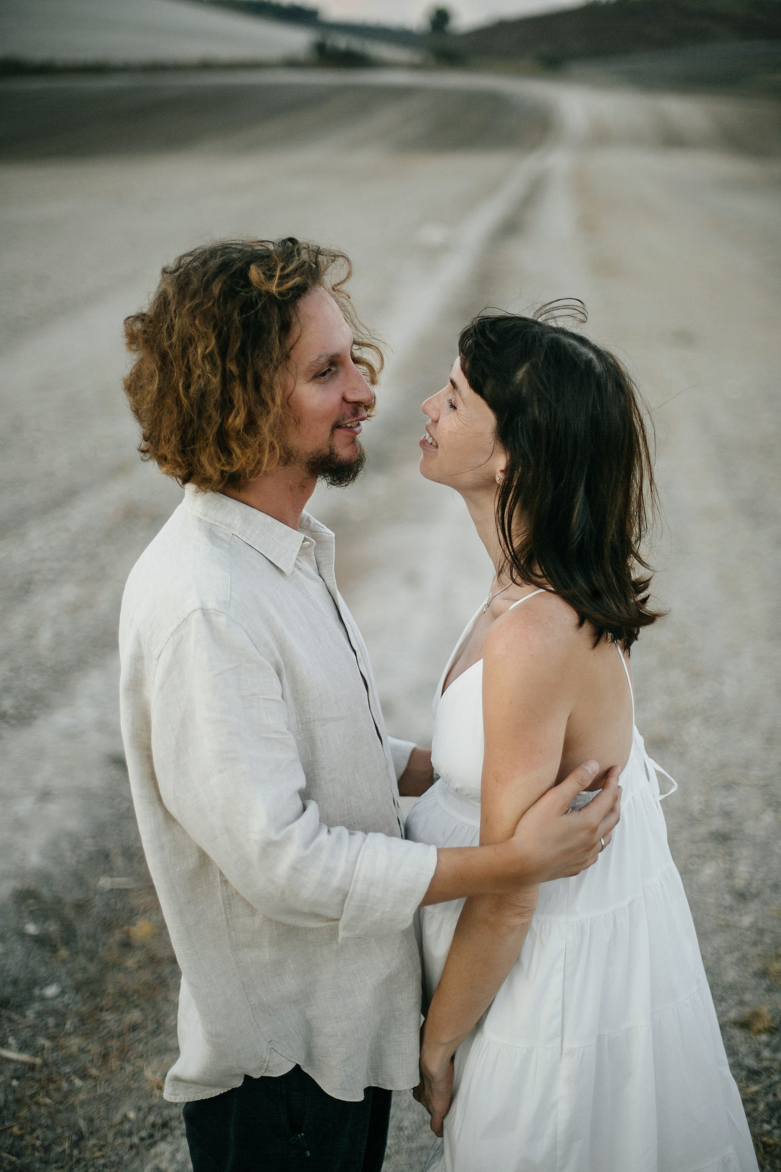 Kiryat Tivon field. Family photographer in Israel