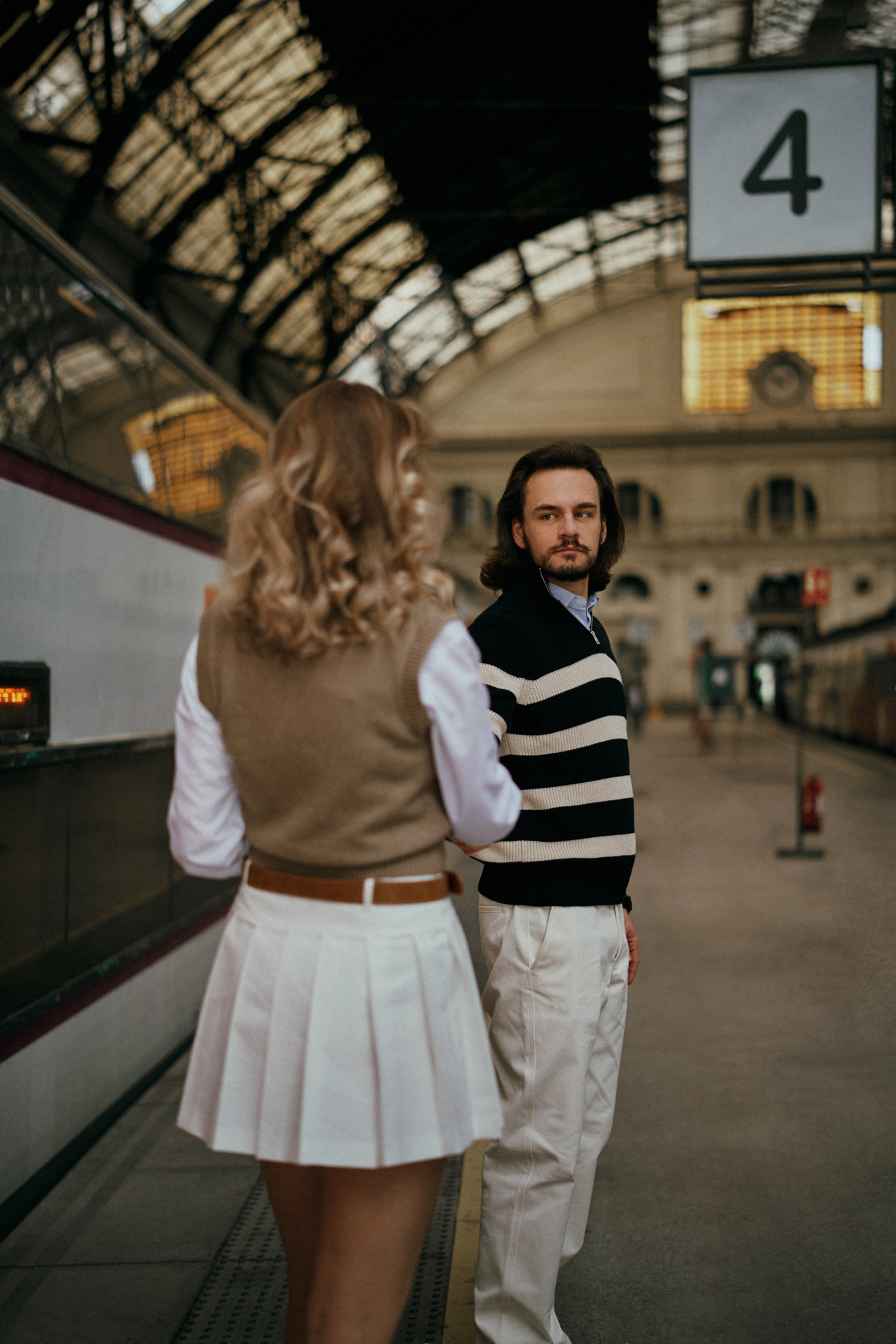 Тим и Кэт. Французский вокзал. Барселона. Фотограф в Барселоне Жанна Захарченко