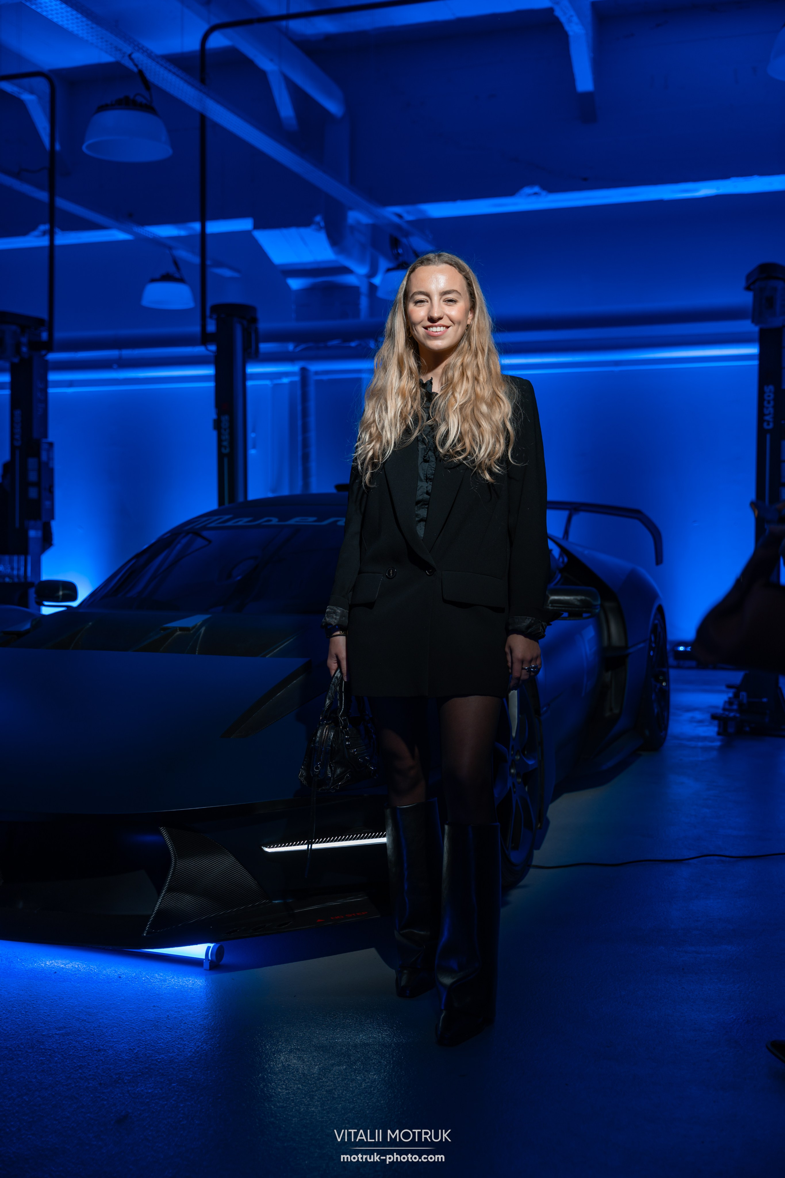 Maseratti Opening. Photographe de voitures à Paris — Vitalii Motruk