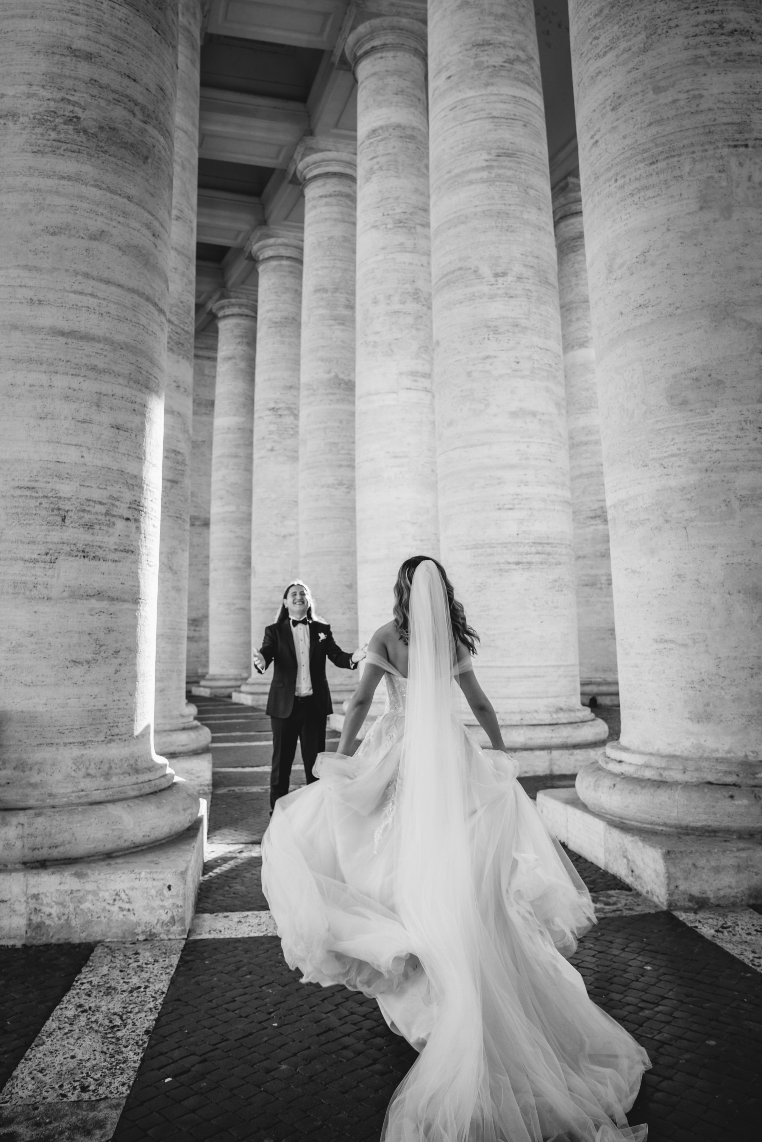 Wedding in Roma. Professional wedding photographer in Copenhagen, Denmark — Julia Byron
