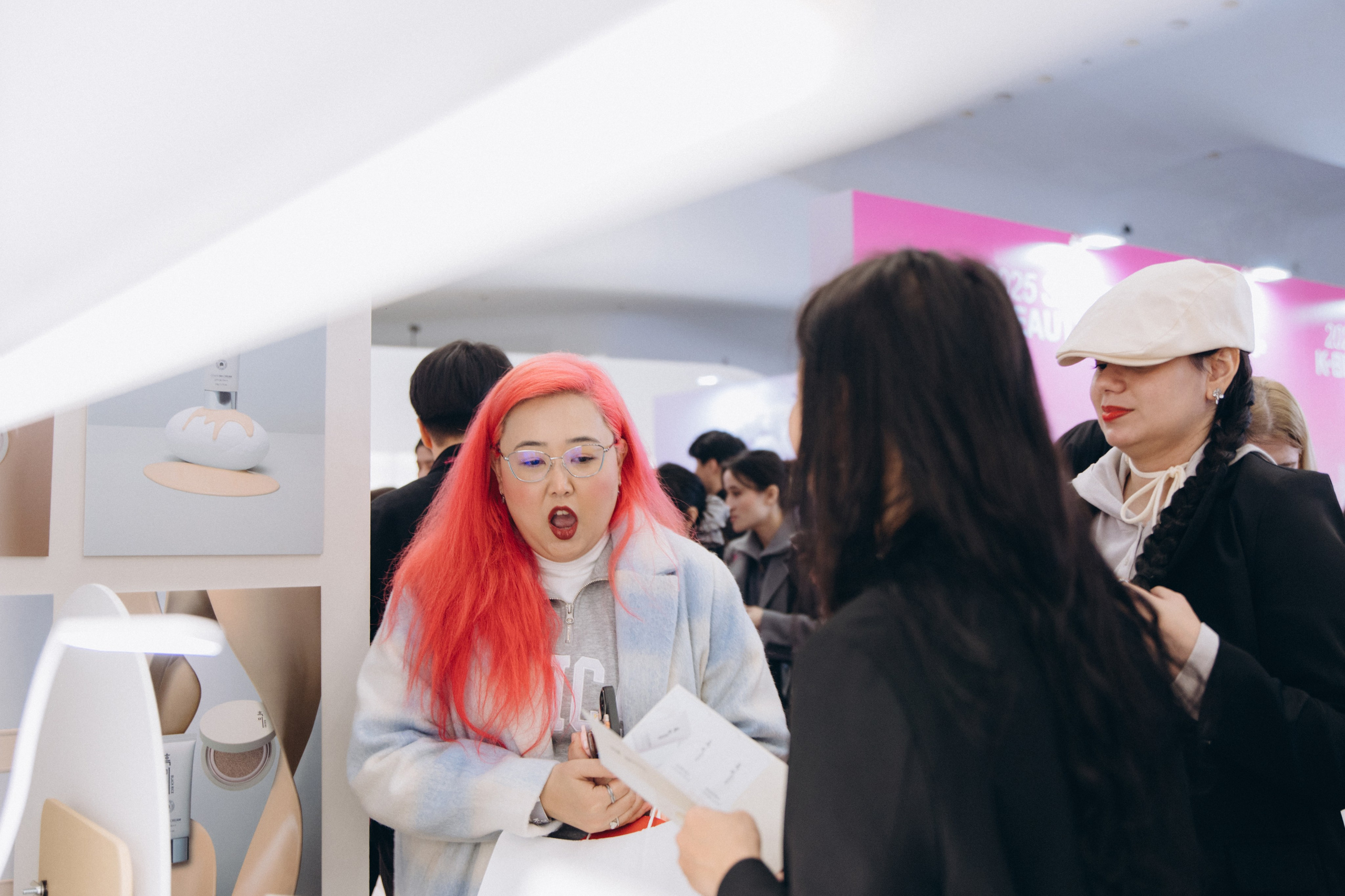 Seoul beauty expo 2025 (Black Rice). Portrait photographer in South Korea Olga Lian