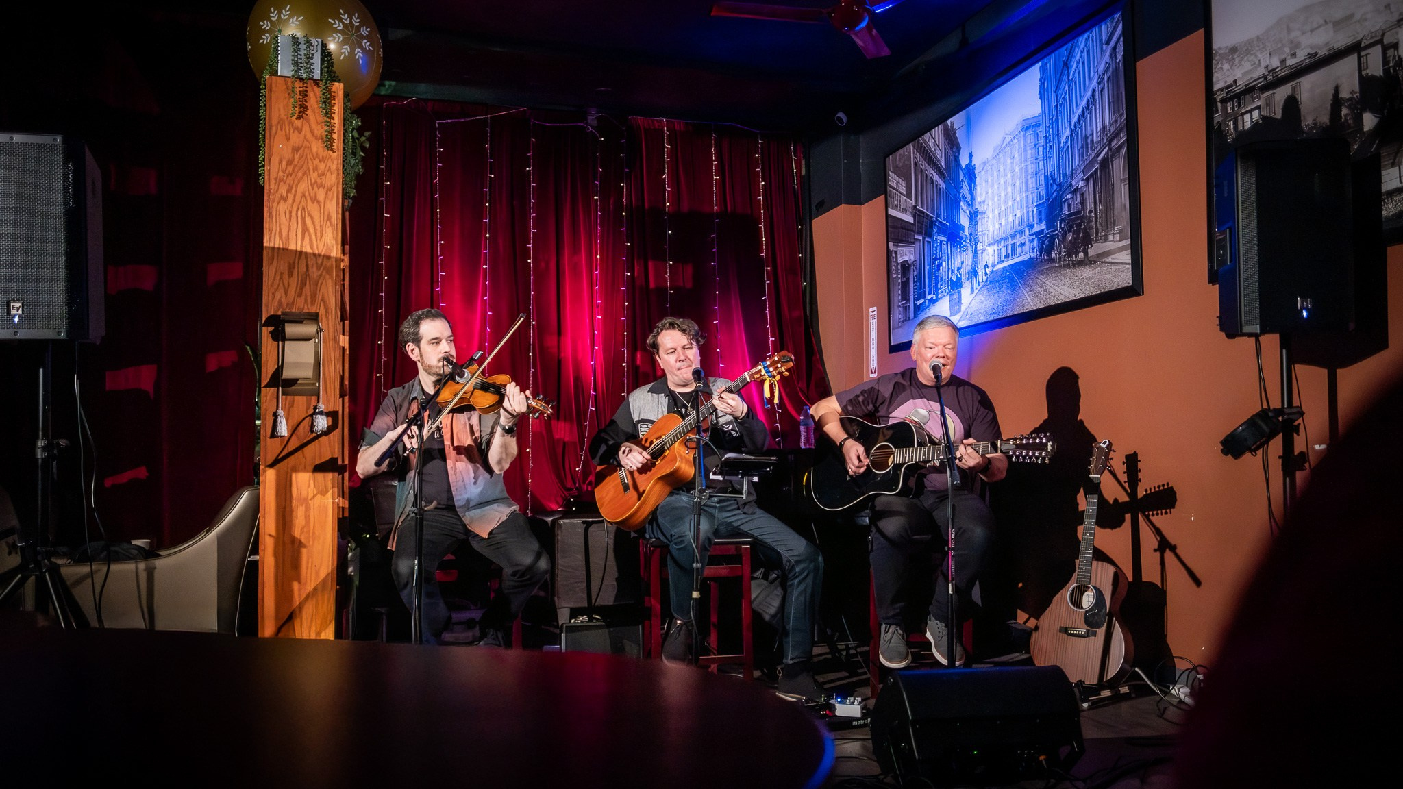 SLAVA TOLSTOY & ROB FLAX / 2026. Reportage concert portrait photography in the San Francisco Bay Area