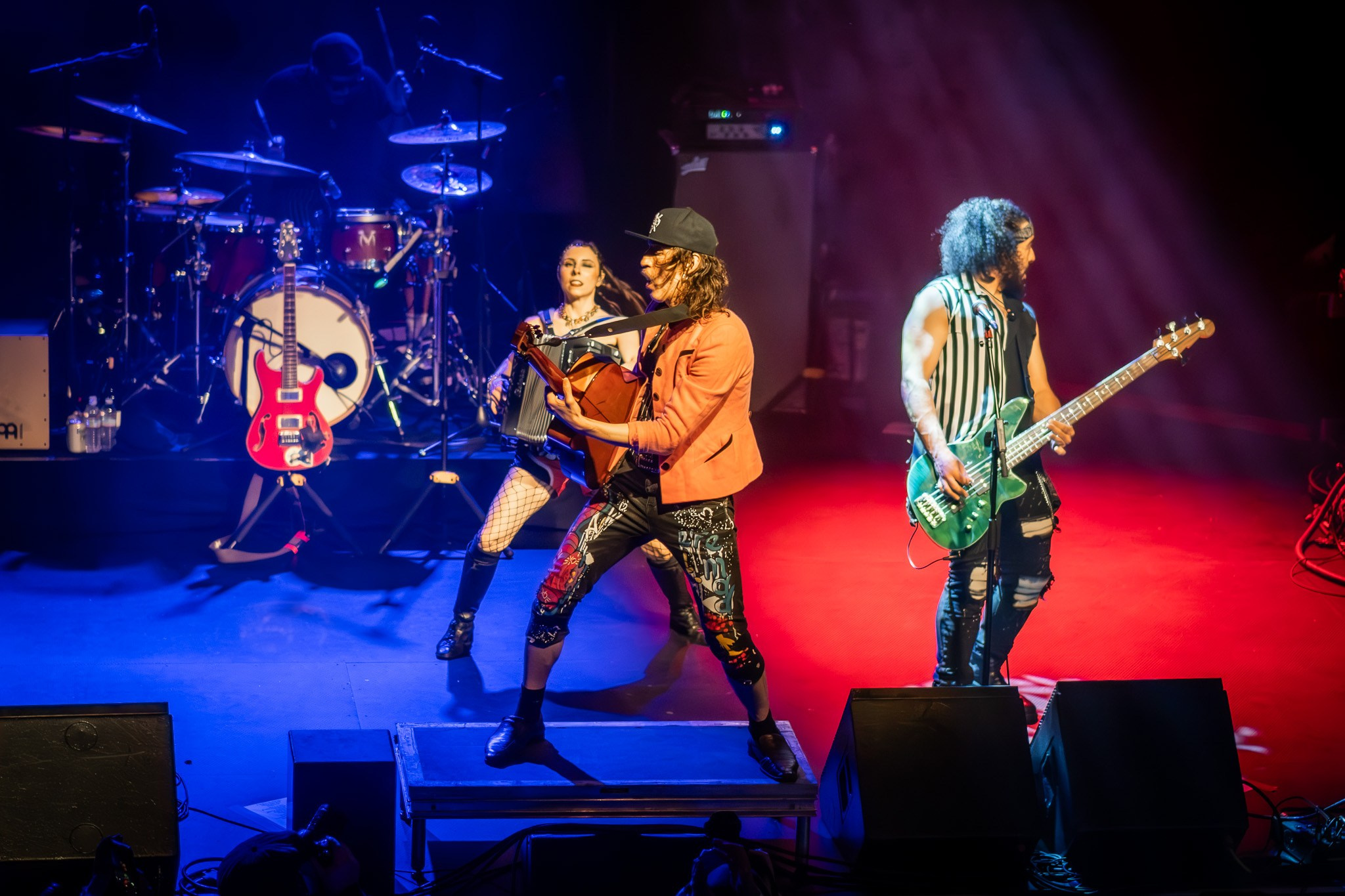 GOGOL BORDELLO / 2026. Reportage concert portrait photography in the San Francisco Bay Area