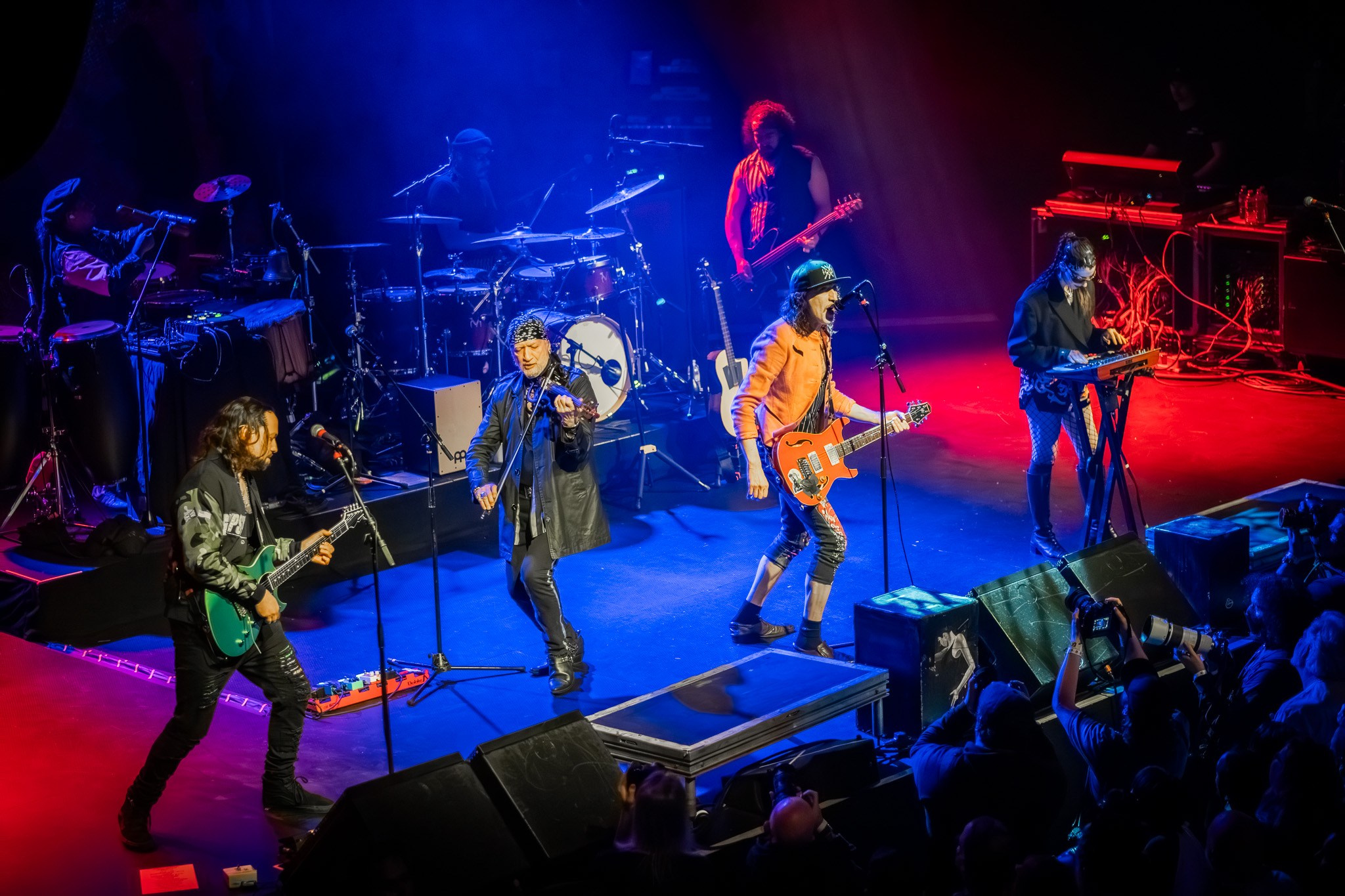 GOGOL BORDELLO / 2026. Reportage concert portrait photography in the San Francisco Bay Area