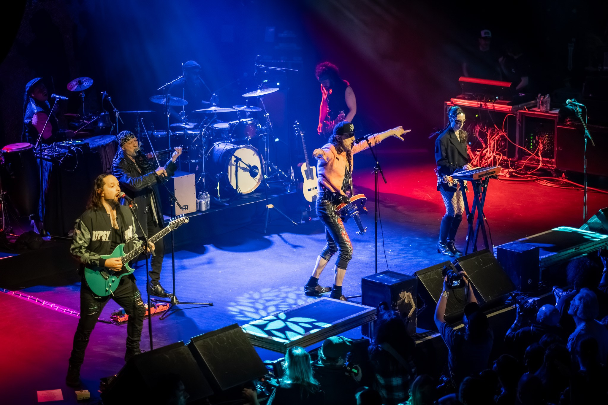 GOGOL BORDELLO / 2026. Reportage concert portrait photography in the San Francisco Bay Area