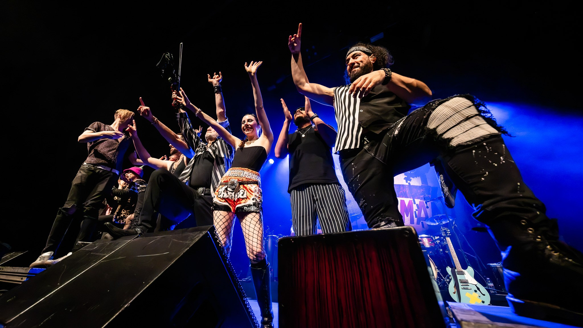 GOGOL BORDELLO / 2026. Reportage concert portrait photography in the San Francisco Bay Area