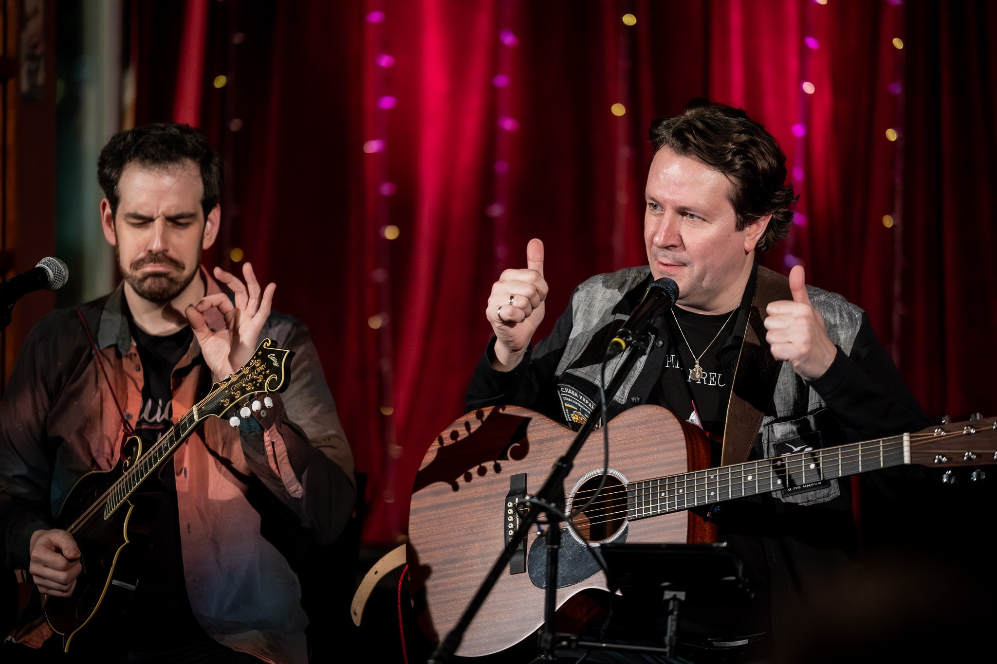 SLAVA TOLSTOY & ROB FLAX / 2026. Reportage concert portrait photography in the San Francisco Bay Area