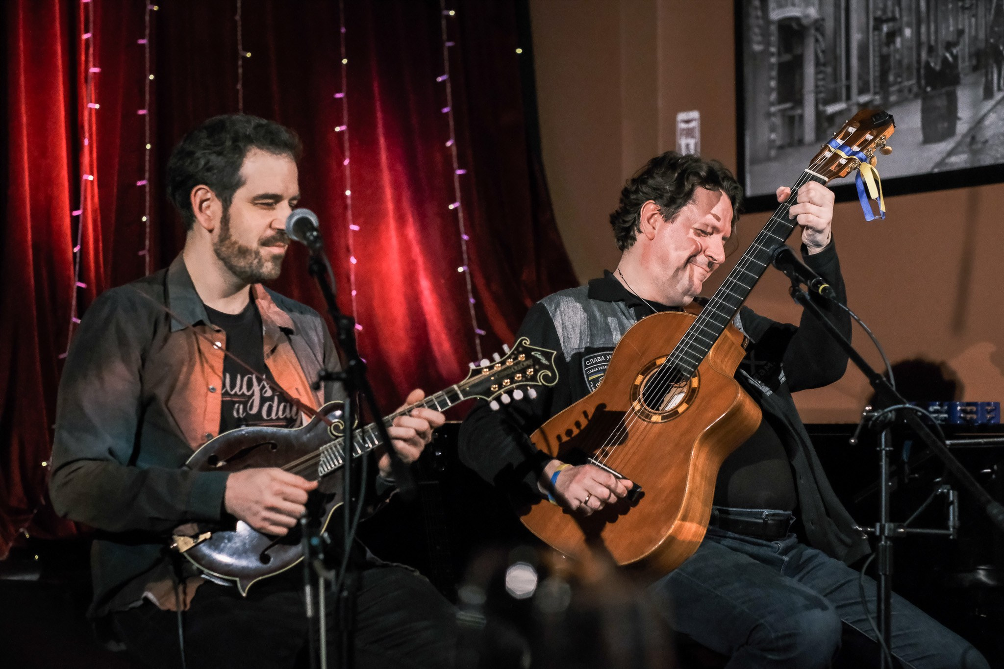 SLAVA TOLSTOY & ROB FLAX / 2026. Reportage concert portrait photography in the San Francisco Bay Area