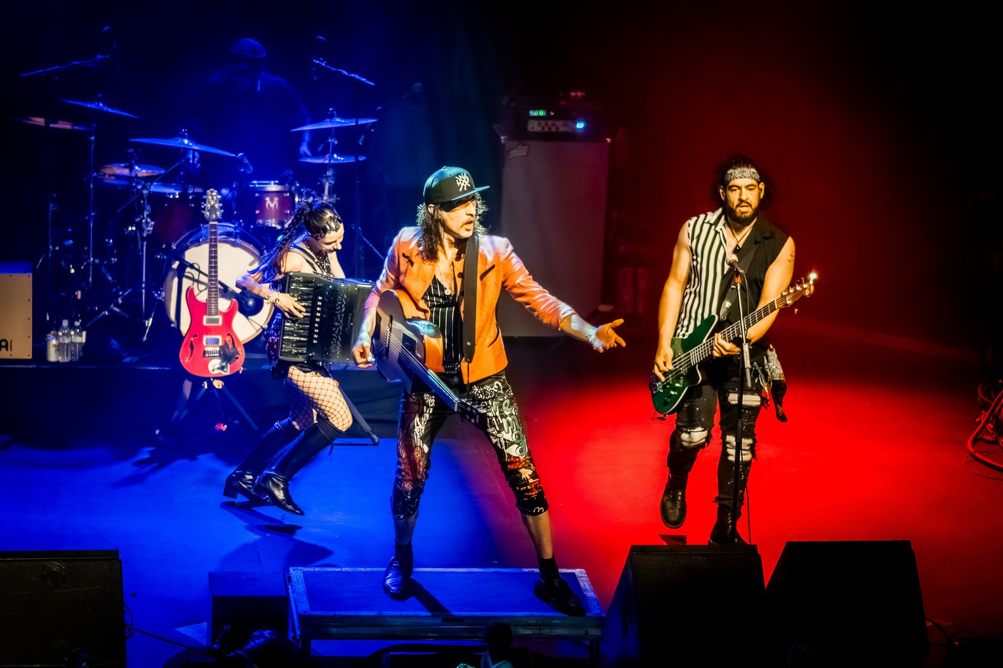 GOGOL BORDELLO / 2026. Reportage concert portrait photography in the San Francisco Bay Area