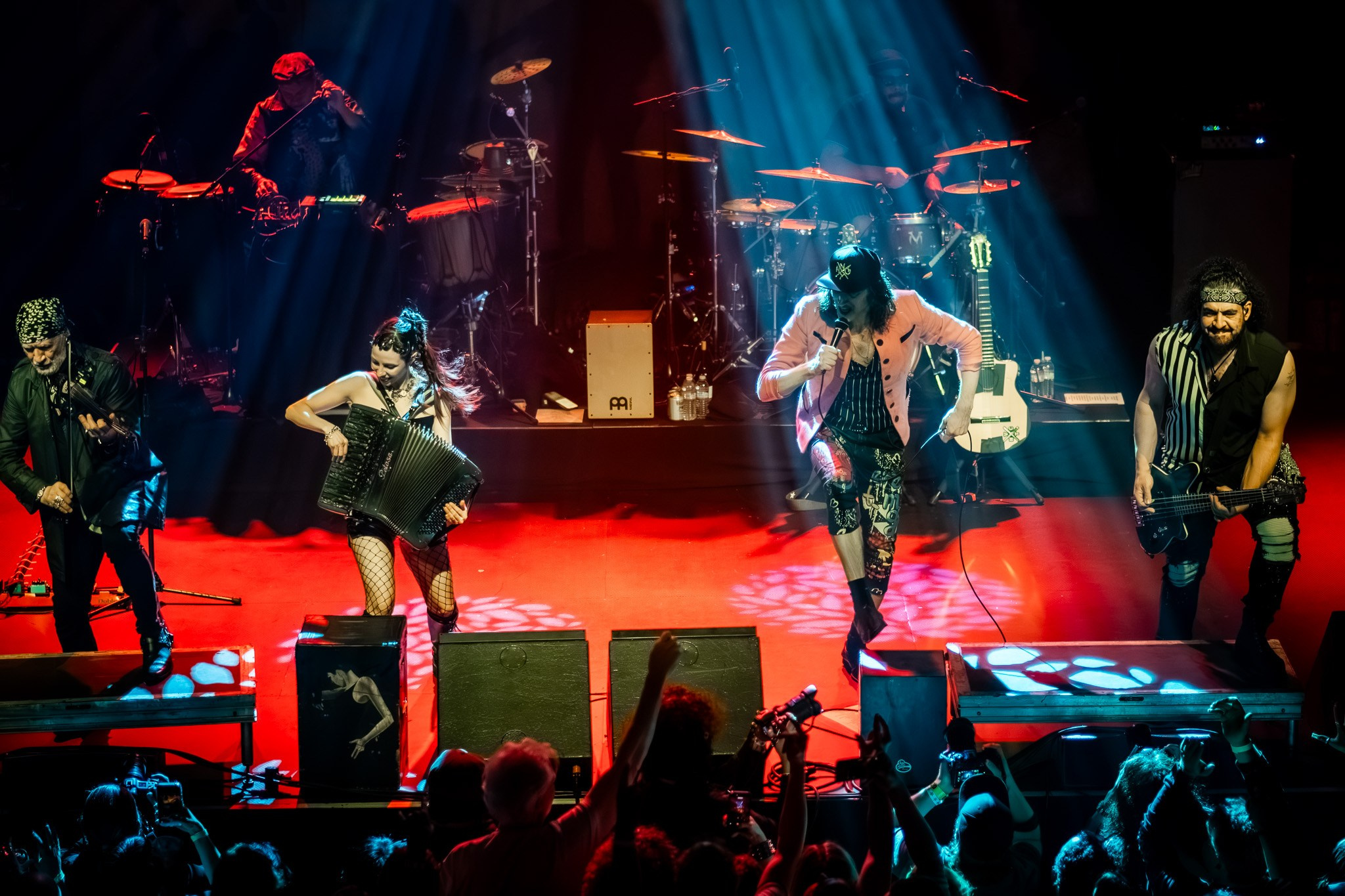 GOGOL BORDELLO / 2026. Reportage concert portrait photography in the San Francisco Bay Area