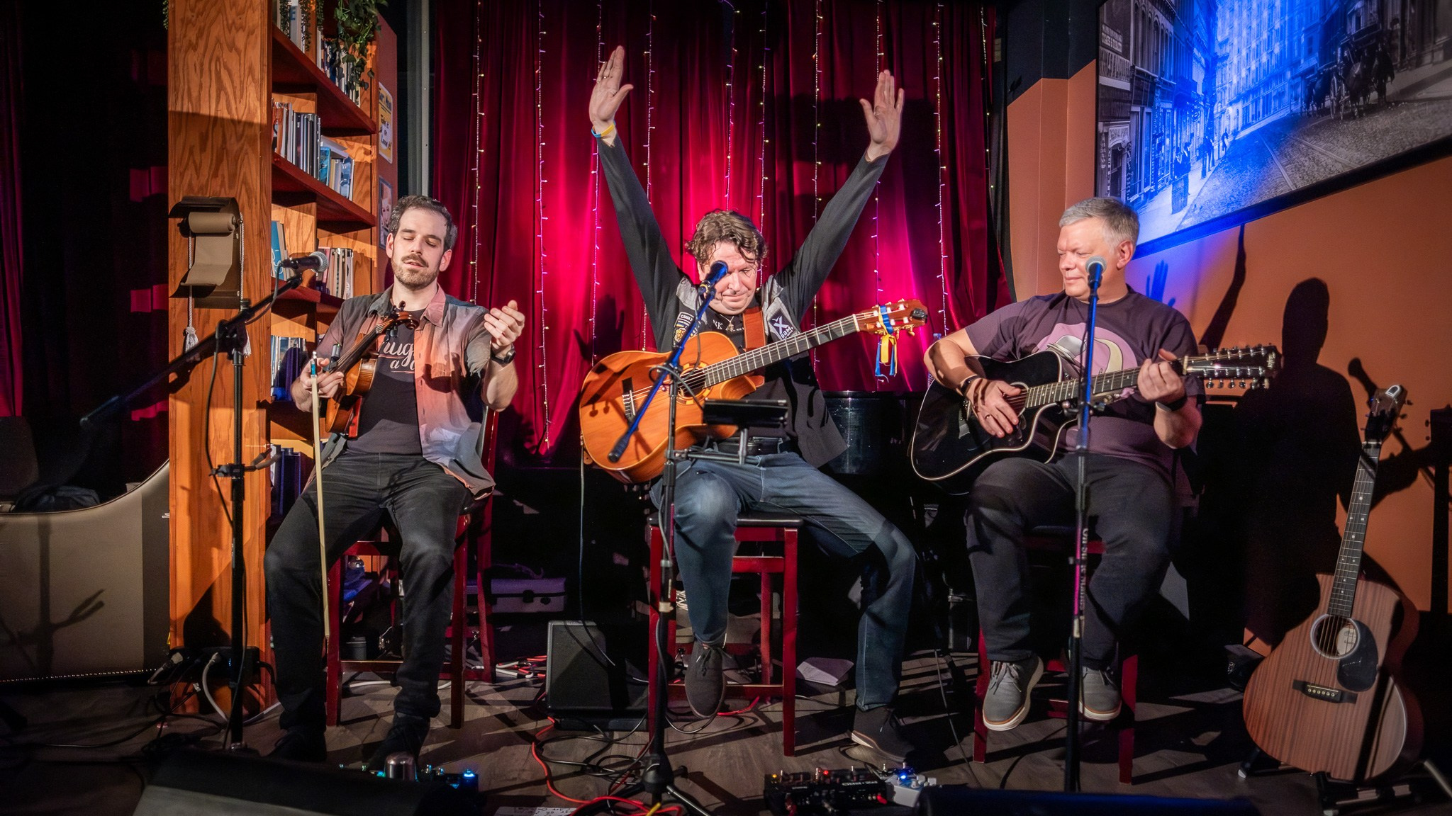 SLAVA TOLSTOY & ROB FLAX / 2026. Reportage concert portrait photography in the San Francisco Bay Area