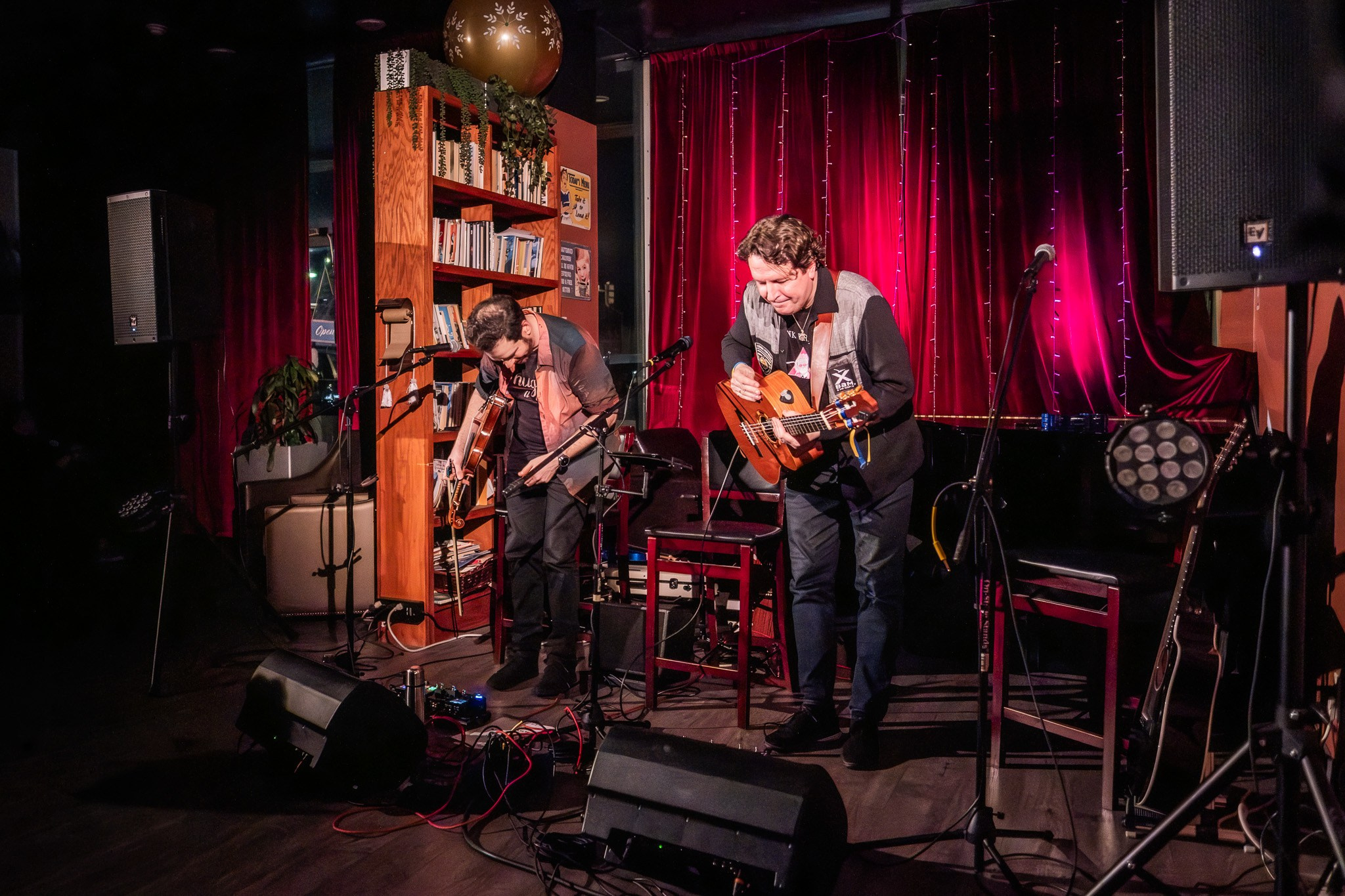 SLAVA TOLSTOY & ROB FLAX / 2026. Reportage concert portrait photography in the San Francisco Bay Area